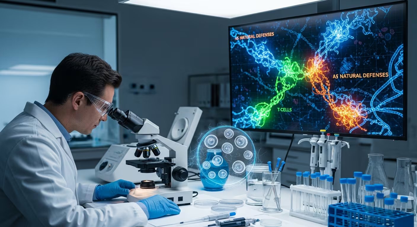 Las proteínas PI16 y PPID mostraron capacidad para bloquear la fusión y eliminar la replicación del VIH en células humanas (Imagen Ilustrativa Infobae)