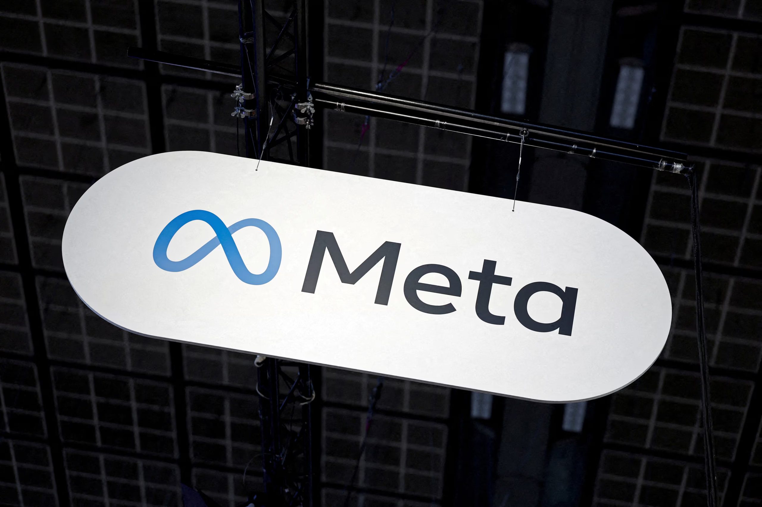 FILE PHOTO: FILE PHOTO: The logo of Meta is seen during the Viva Technology conference dedicated to innovation and startups at Porte de Versailles exhibition center in Paris, France, June 12, 2025. REUTERS/Benoit Tessier/File Photo/File Photo