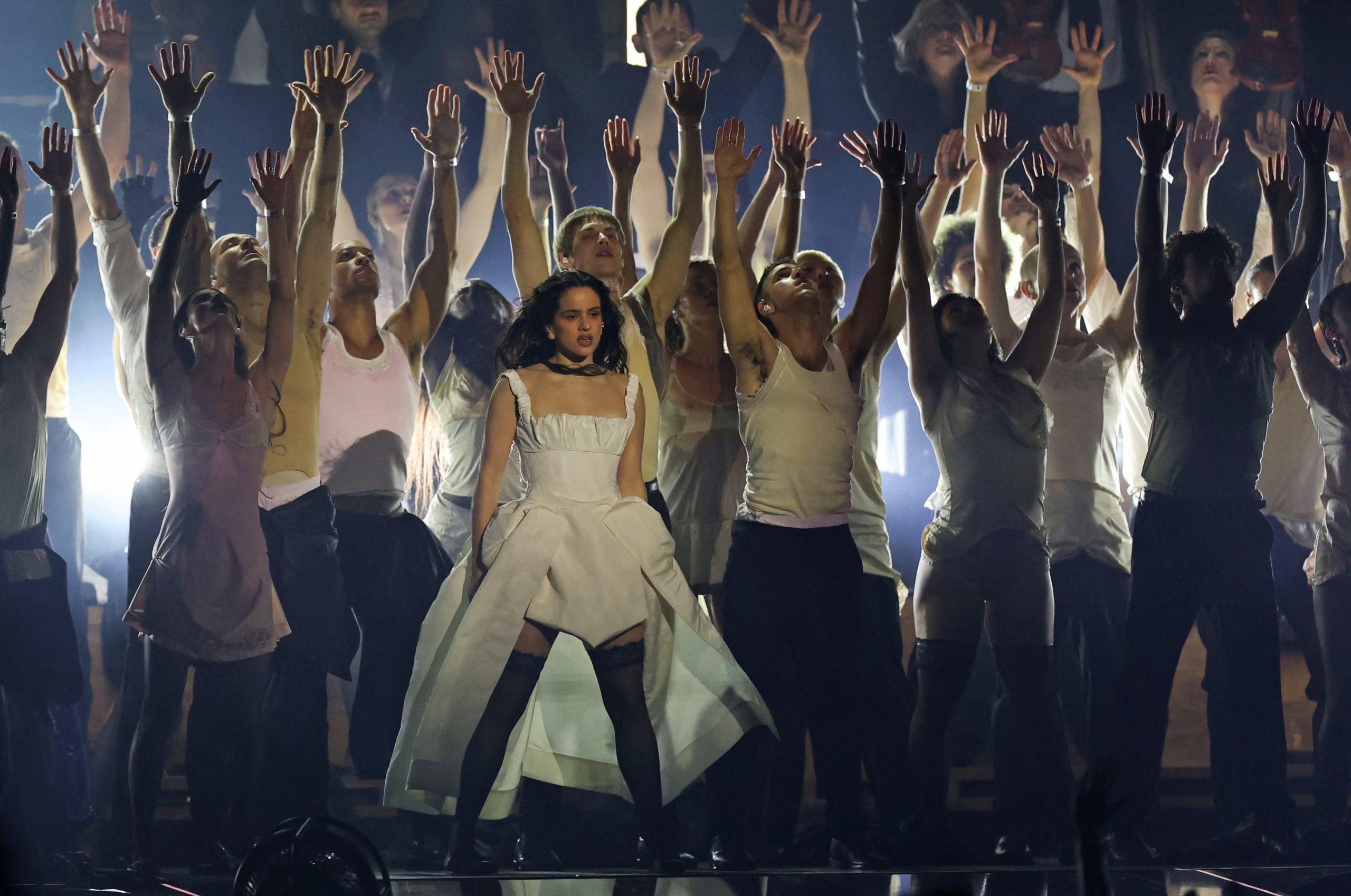 'Berghain' en los Brit Awards. REUTERS/Isabel Infantes