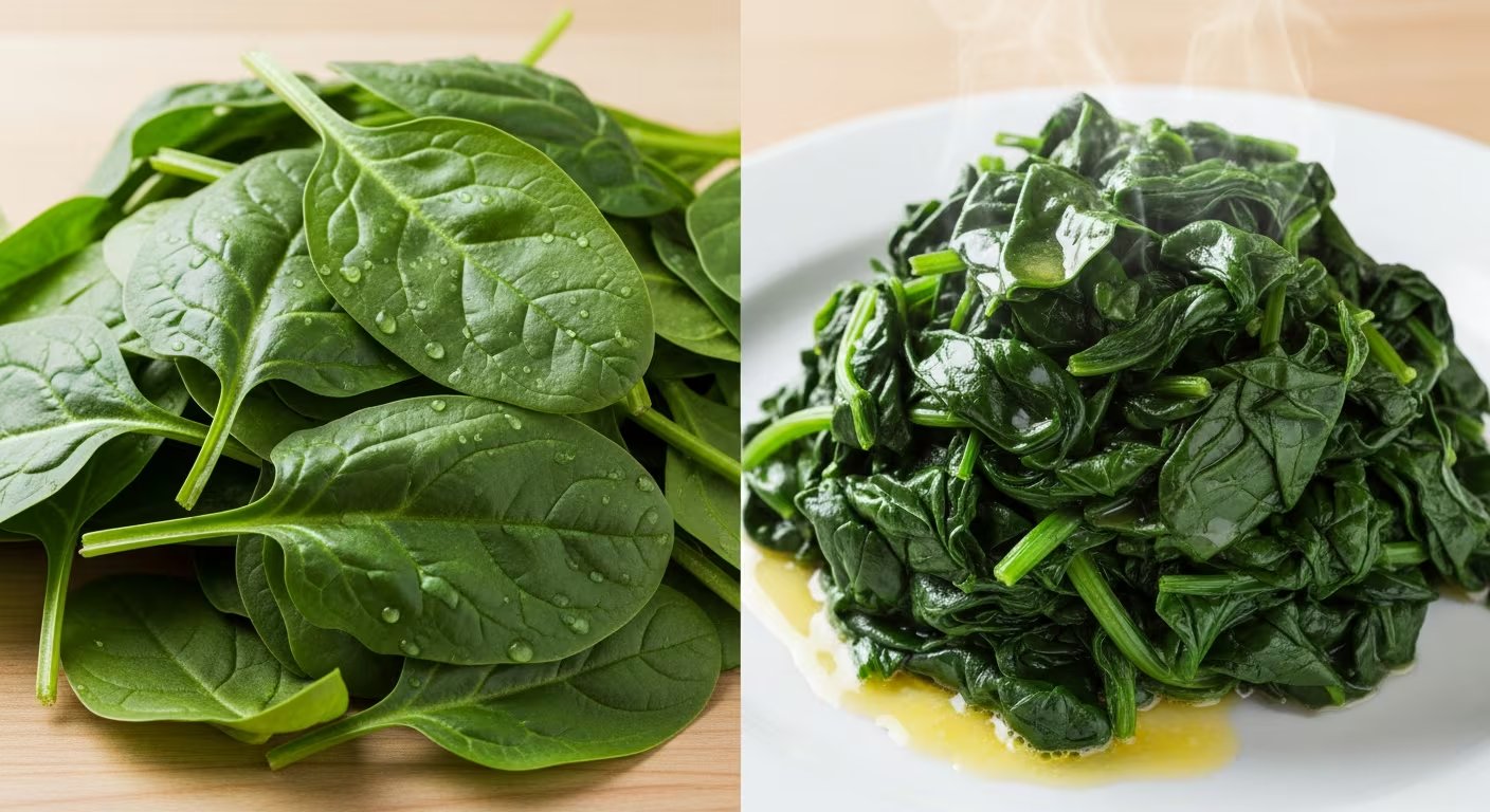 La espinaca destaca como un alimento fundamental gracias a su alto contenido de vitaminas, minerales y antioxidantes para una dieta saludable. (Imagen Ilustrativa Infobae)