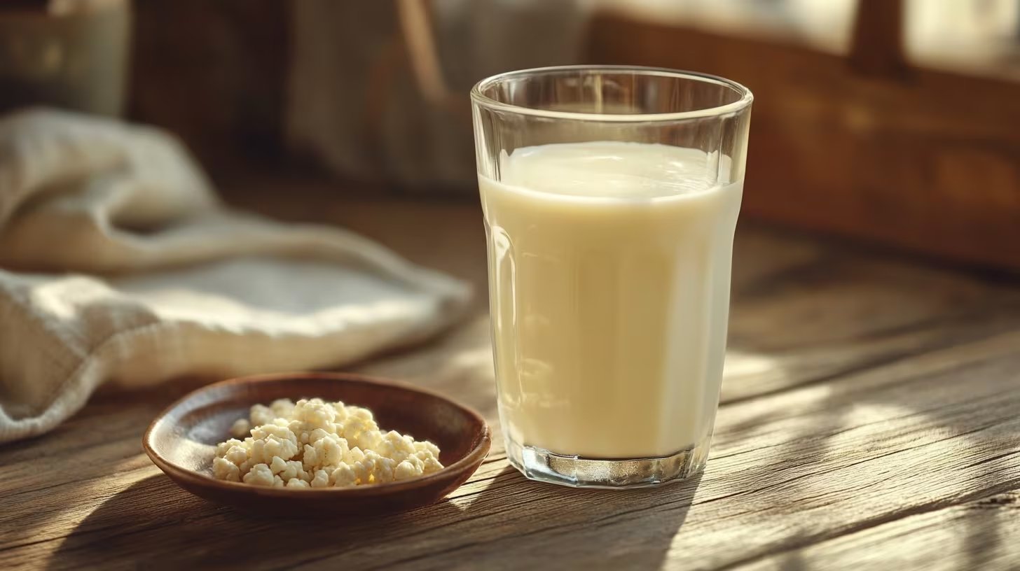 El kéfir se destaca sobre los probióticos tradicionales por su ecosistema microbiano complejo con bacterias y levaduras en equilibrio (Imagen Ilustrativa Infobae)