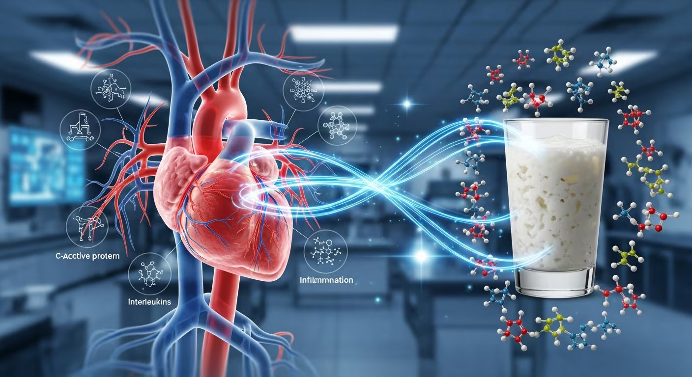 Durante la fermentación controlada del kéfir se generan ácidos orgánicos y péptidos con potencial efecto antihipertensivo y regulador de la presión arterial (Imagen Ilustrativa Infobae)