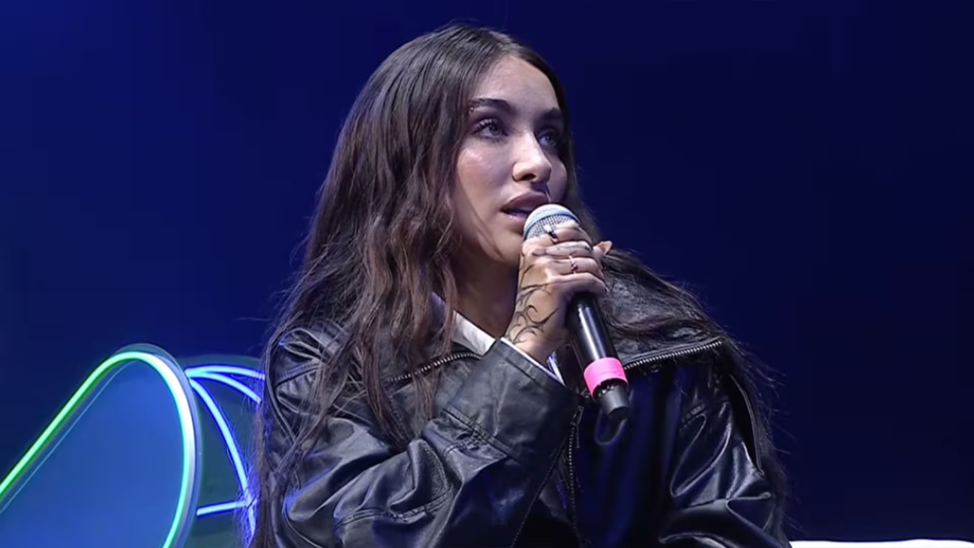 María Becerra en el evento Experiencia Endeavor Sub20 (Captura de video)