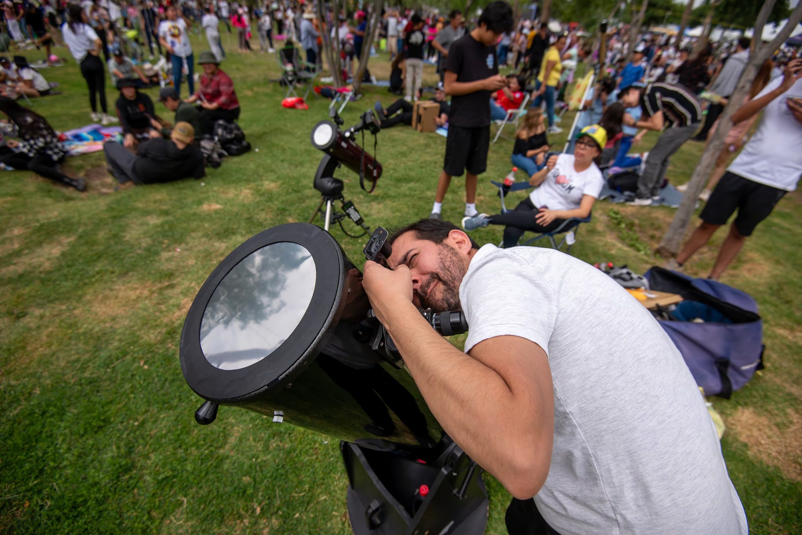 El eclipse de agosto de 2027 permitirá a los científicos estudiar la corona solar con un tiempo de exposición sin precedentes
 - EFE/Miguel Sierra
