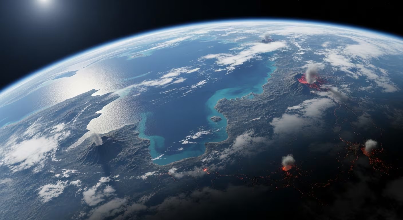 El ciclo del carbono, clave para la habitabilidad planetaria, depende de una cantidad mínima de agua para estabilizar el clima (Imagen Ilustrativa Infobae)