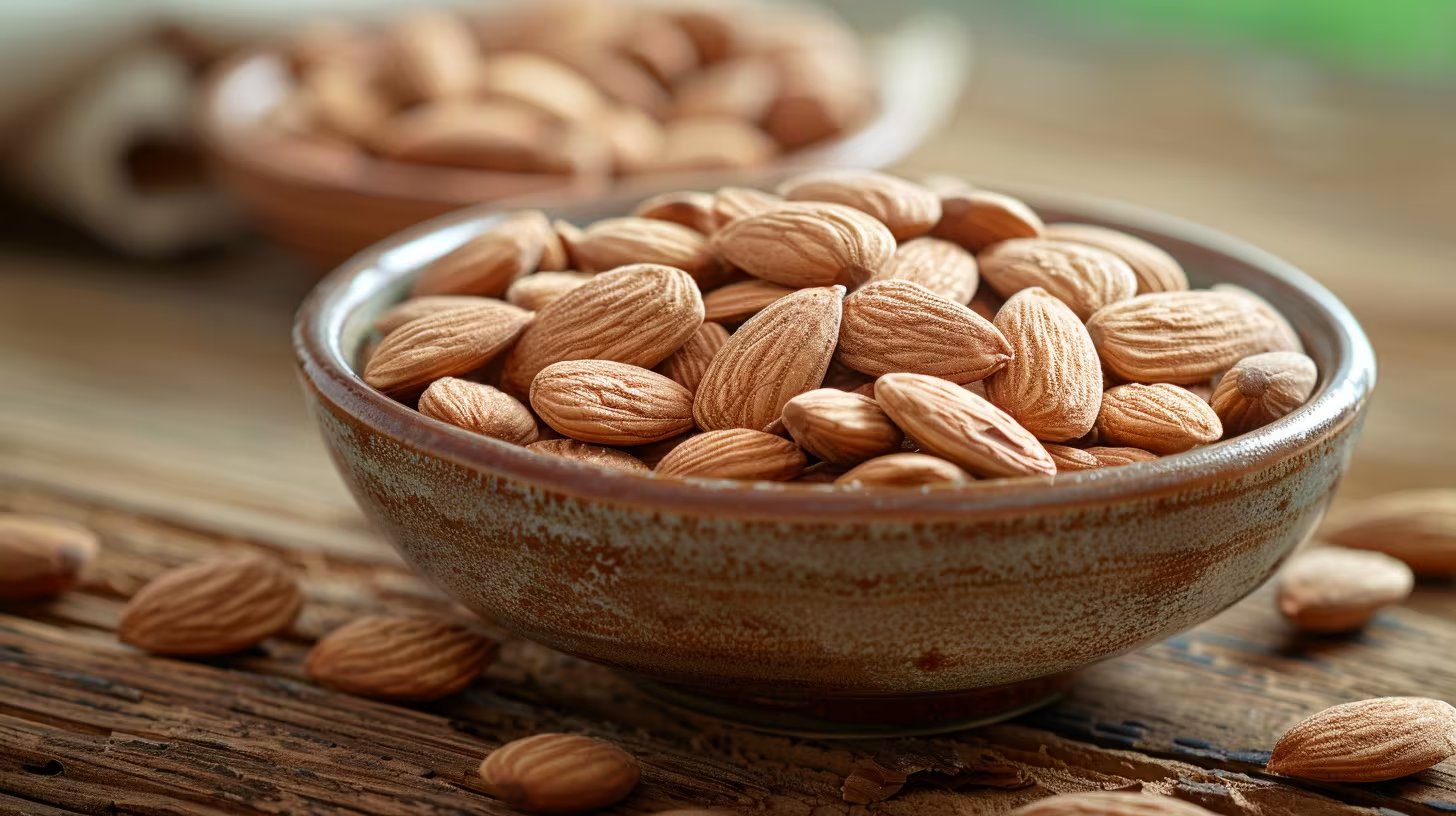 Un puñado de almendras, un snack saludable y delicioso cargado de nutrientes y antioxidantes. - (Imagen Ilustrativa Infobae)