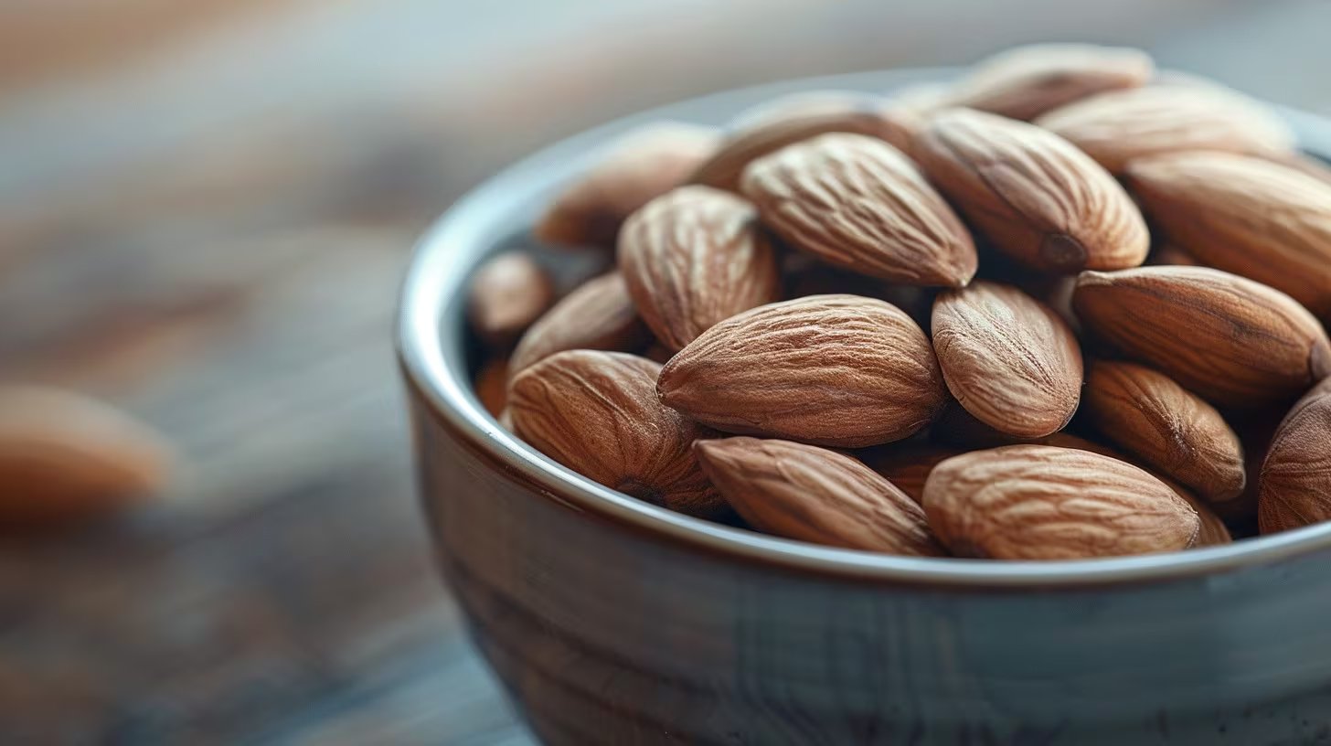 Un puñado de almendras, un snack saludable y delicioso cargado de nutrientes y antioxidantes. - (Imagen Ilustrativa Infobae)
