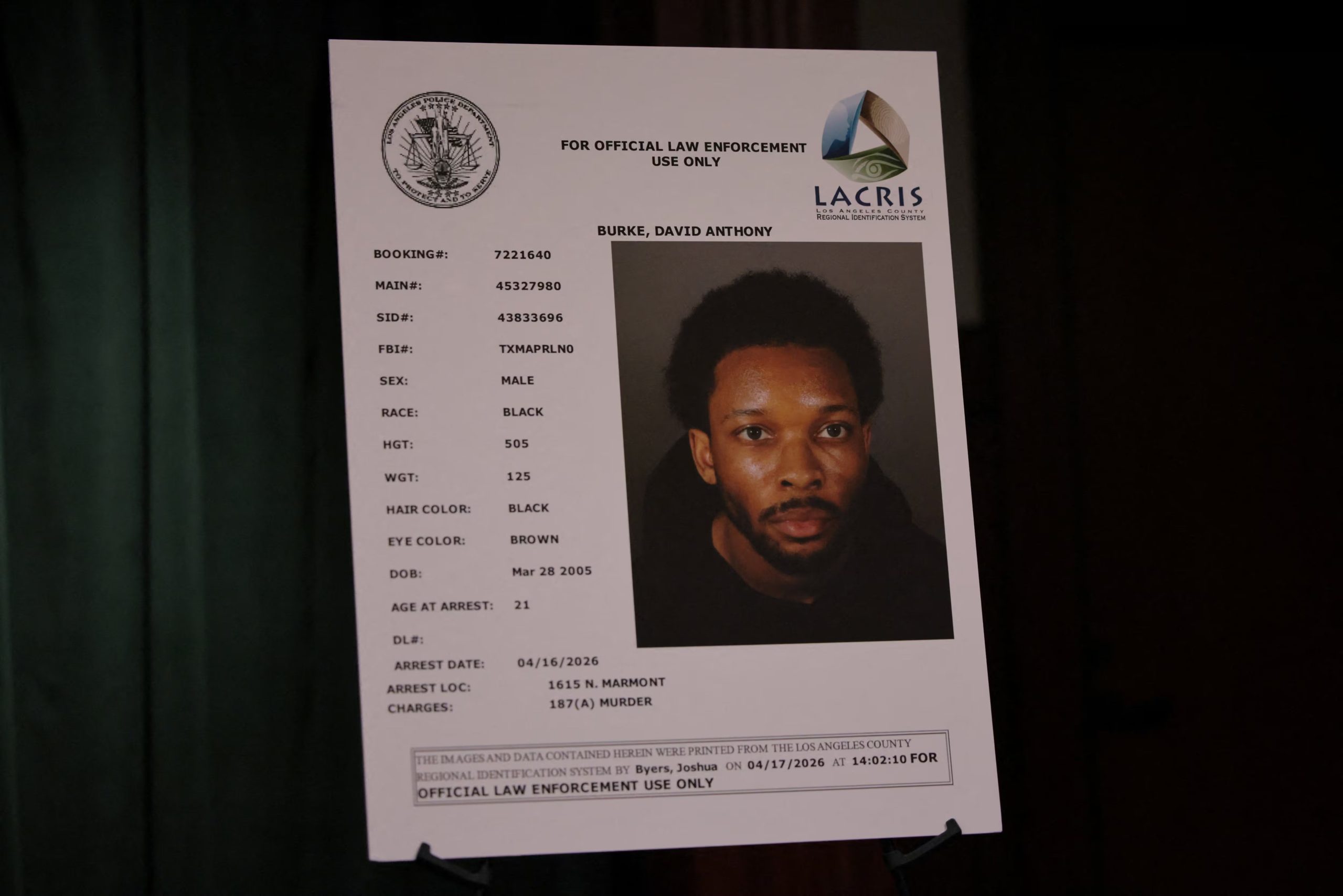 La acusación formal contra David Burke incluye cargos de actos lascivos con una menor y desmembramiento del cuerpo de la víctima (REUTERS/Daniel Cole)