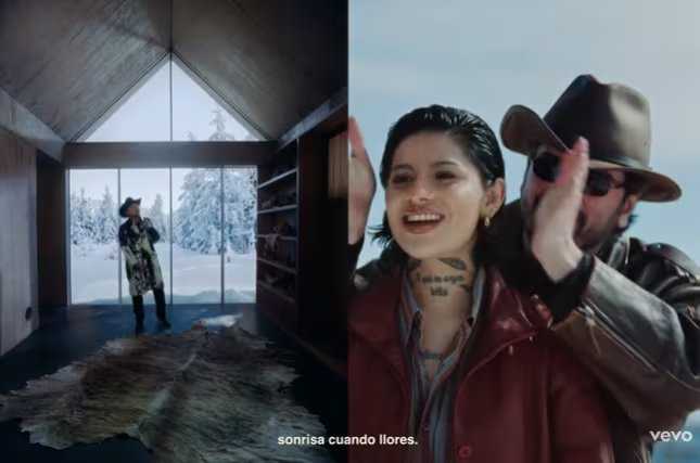 Dagna Mata asegura que su papel en el video de Christian Nodal fue más relevante de lo acordado y denuncia que, tras noventa días, no ha recibido el pago prometido. (Captura de pantalla YouTube Christian Nodal)