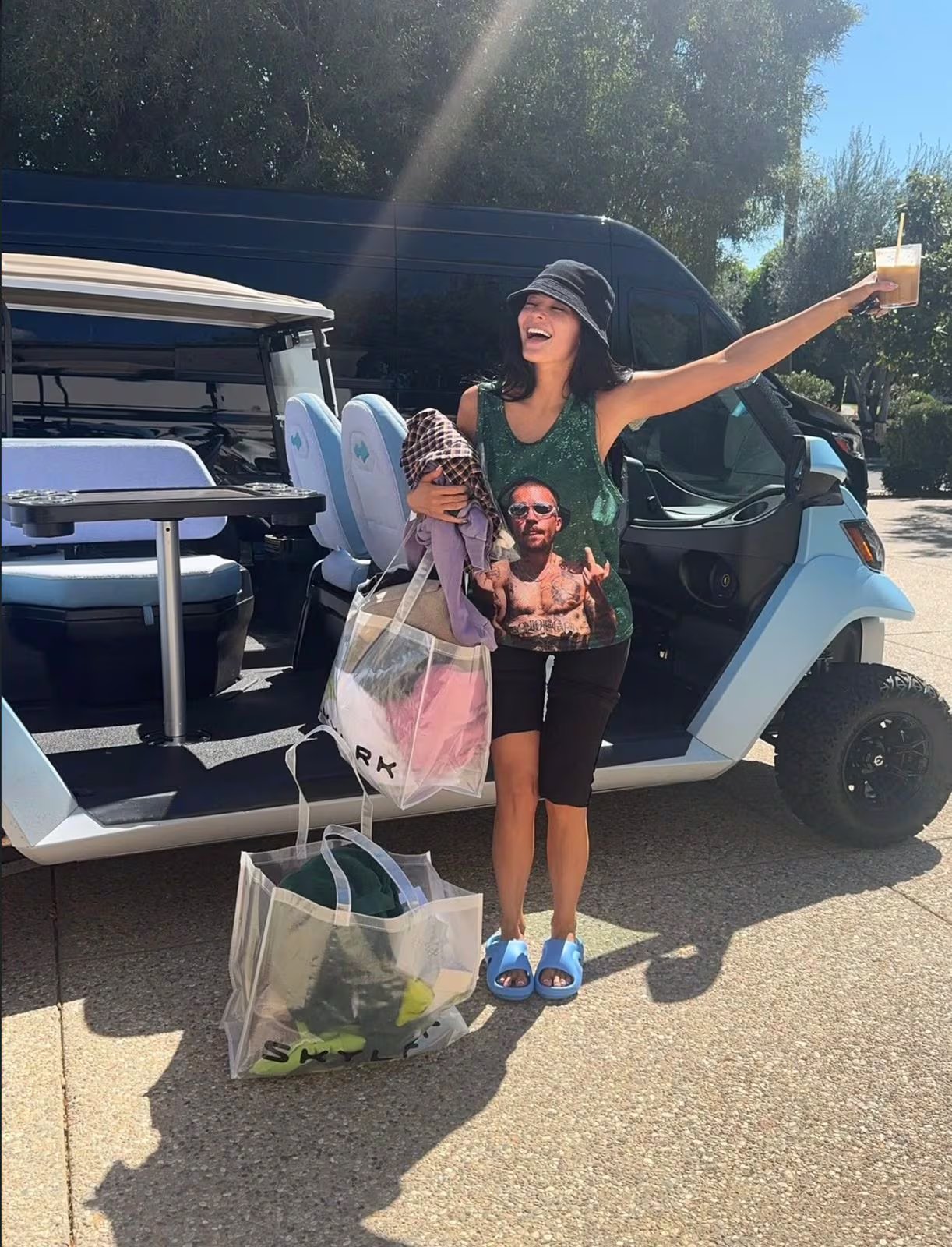 Kylie Jenner durante el primer día de Coachella 2026 (Instagram Kylie Jenner)