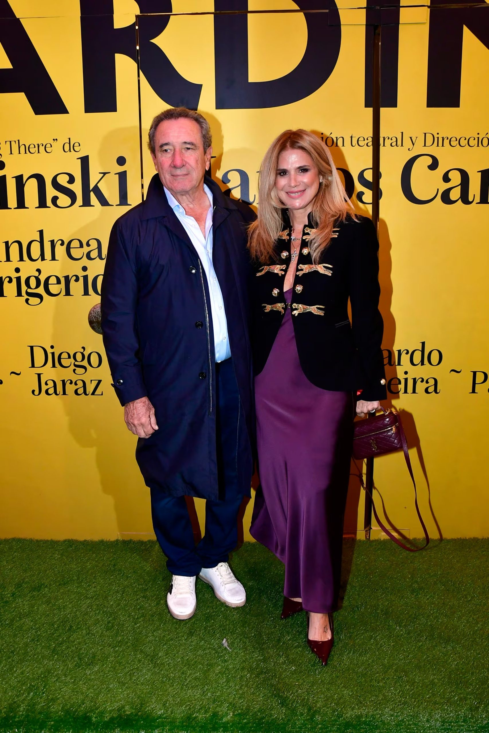 Flavia Palmeiro y su pareja, el productor Luis Scalella