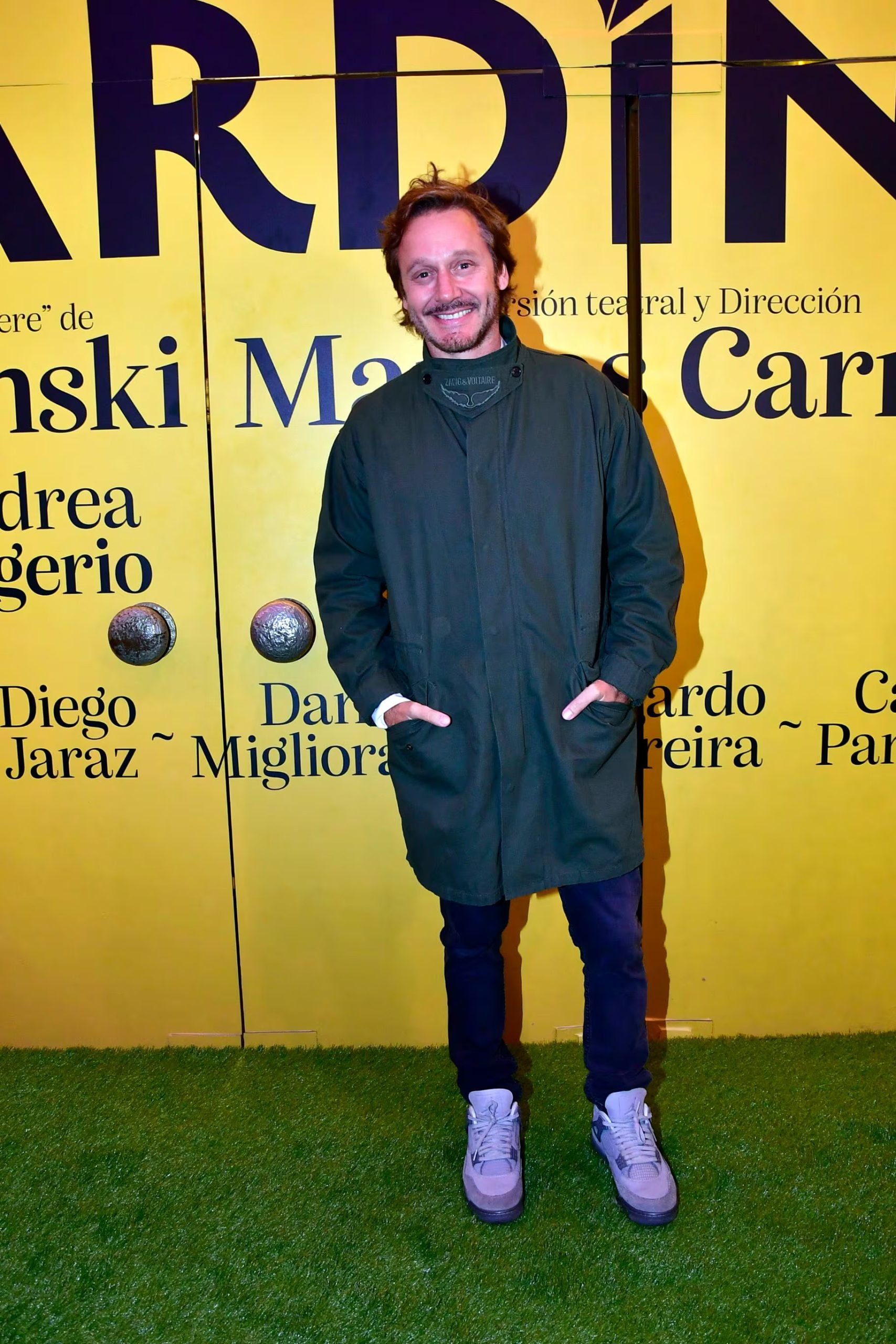 Benjamín Vicuña presente en el estreno