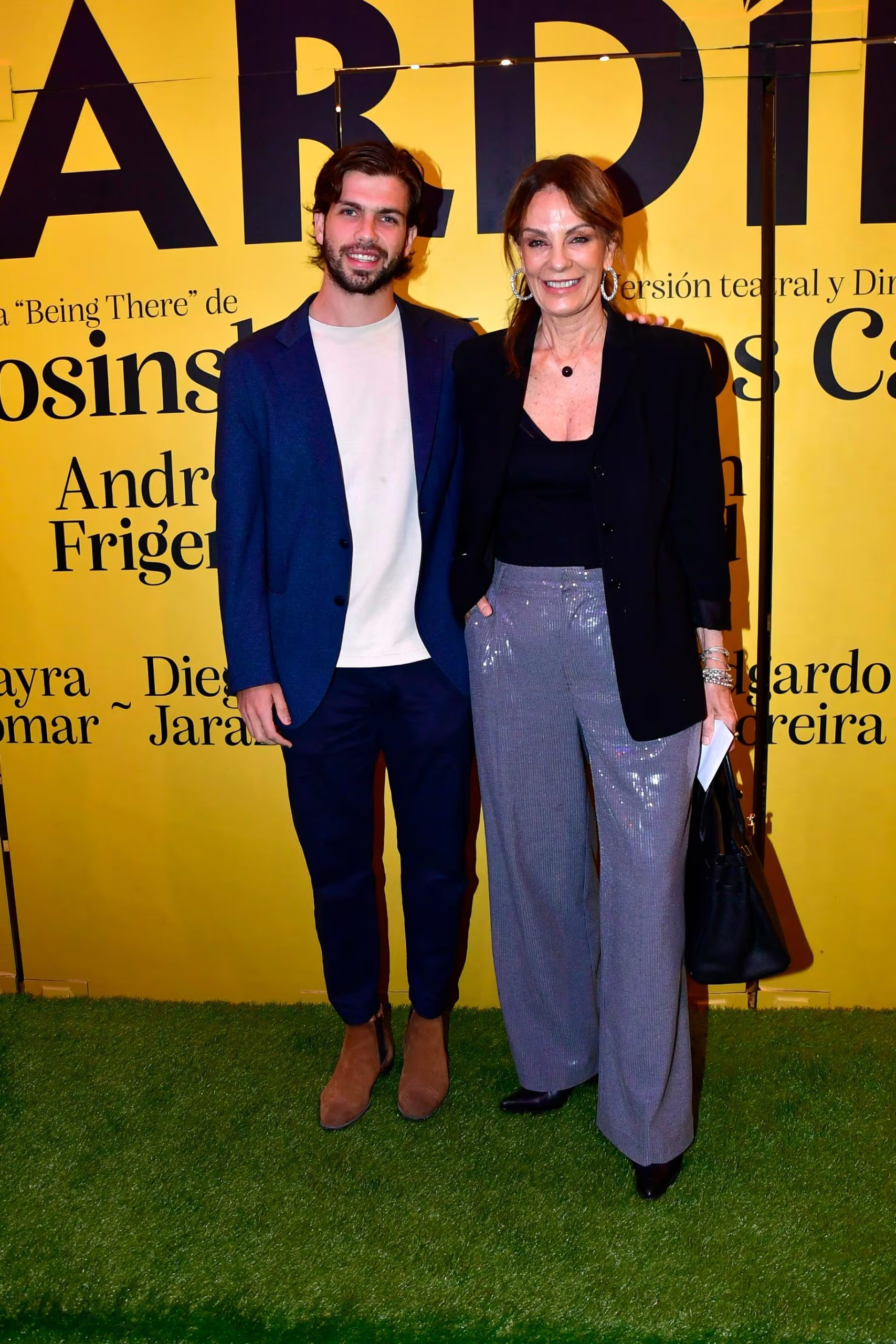 Nequi Galotti y su hijo Santos