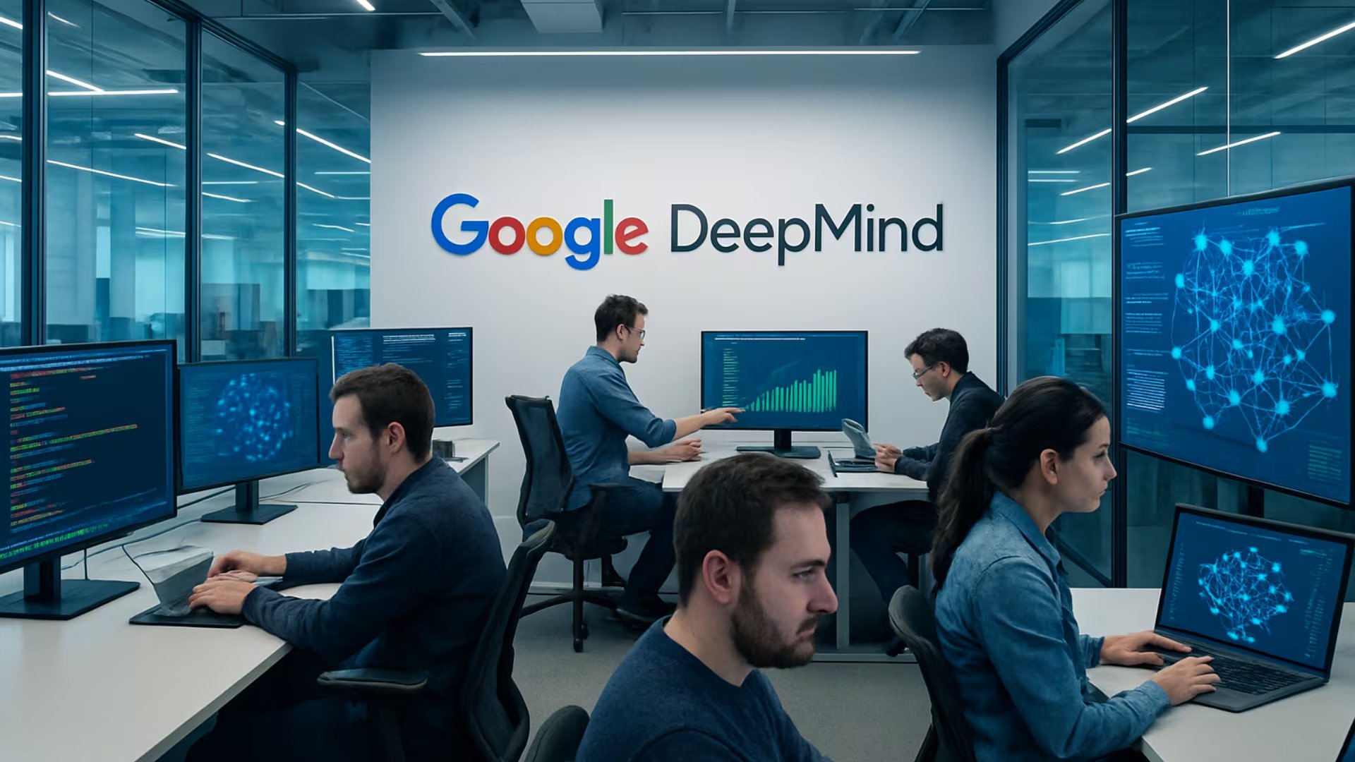 Google DeepMind fue el encargado de realizar la IA más potente de Google. (Imagen ilustrativa)