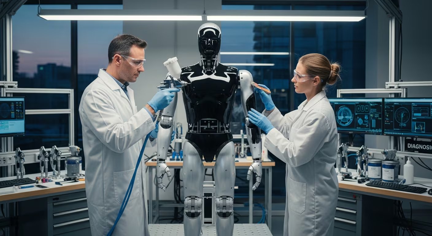 El desarrollo busca impulsar una robótica más sostenible, adaptable y duradera mediante soluciones autorreparables y reciclables. (Imagen Ilustrativa Infobae)