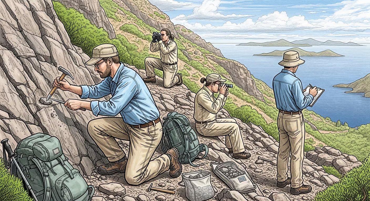 La investigación, publicada en Science, muestra que Methana estuvo en silencio más de 100.000 años (Imagen Ilustrativa Infobae)
