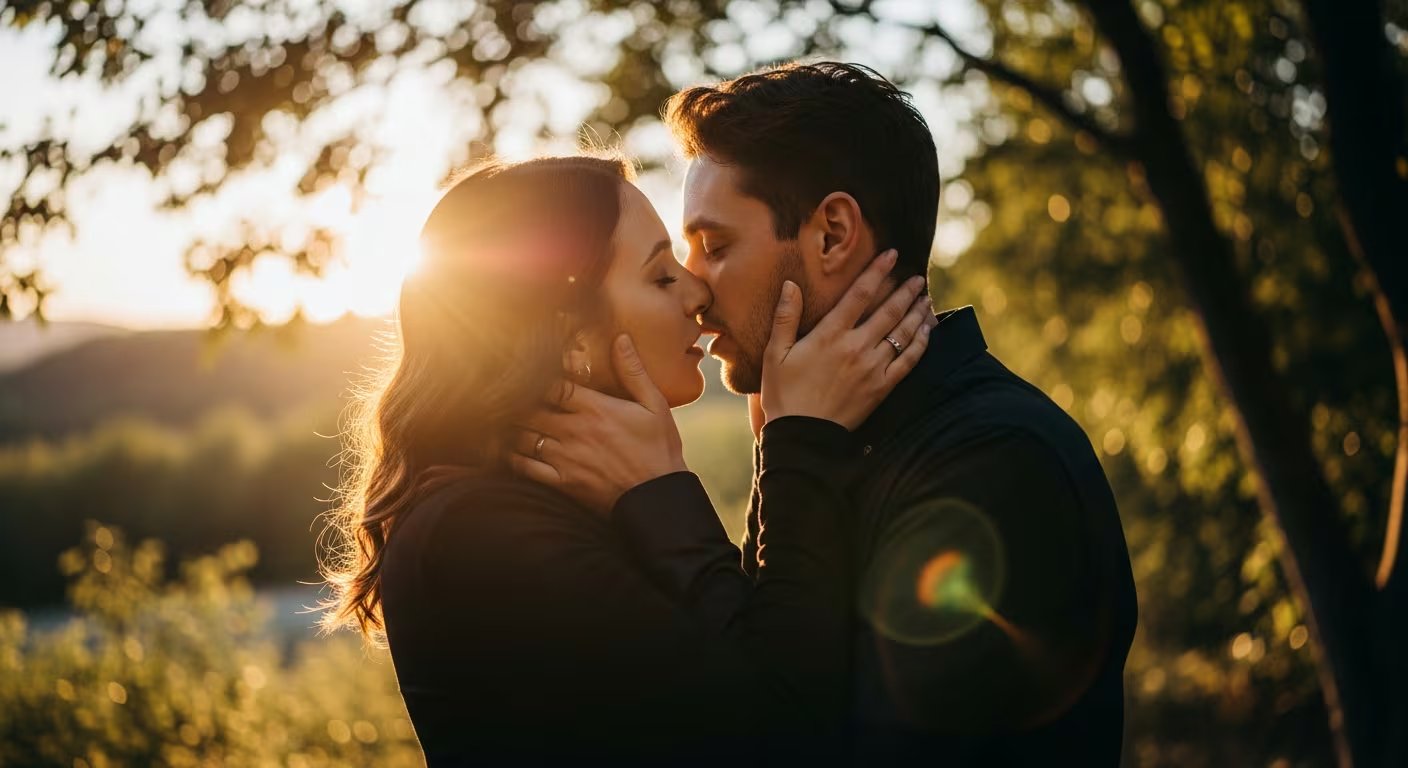 Durante un beso de 10 segundos se pueden intercambiar hasta 80 millones de bacterias, fortaleciendo el sistema inmunológico de forma natural (Imagen Ilustrativa Infobae)