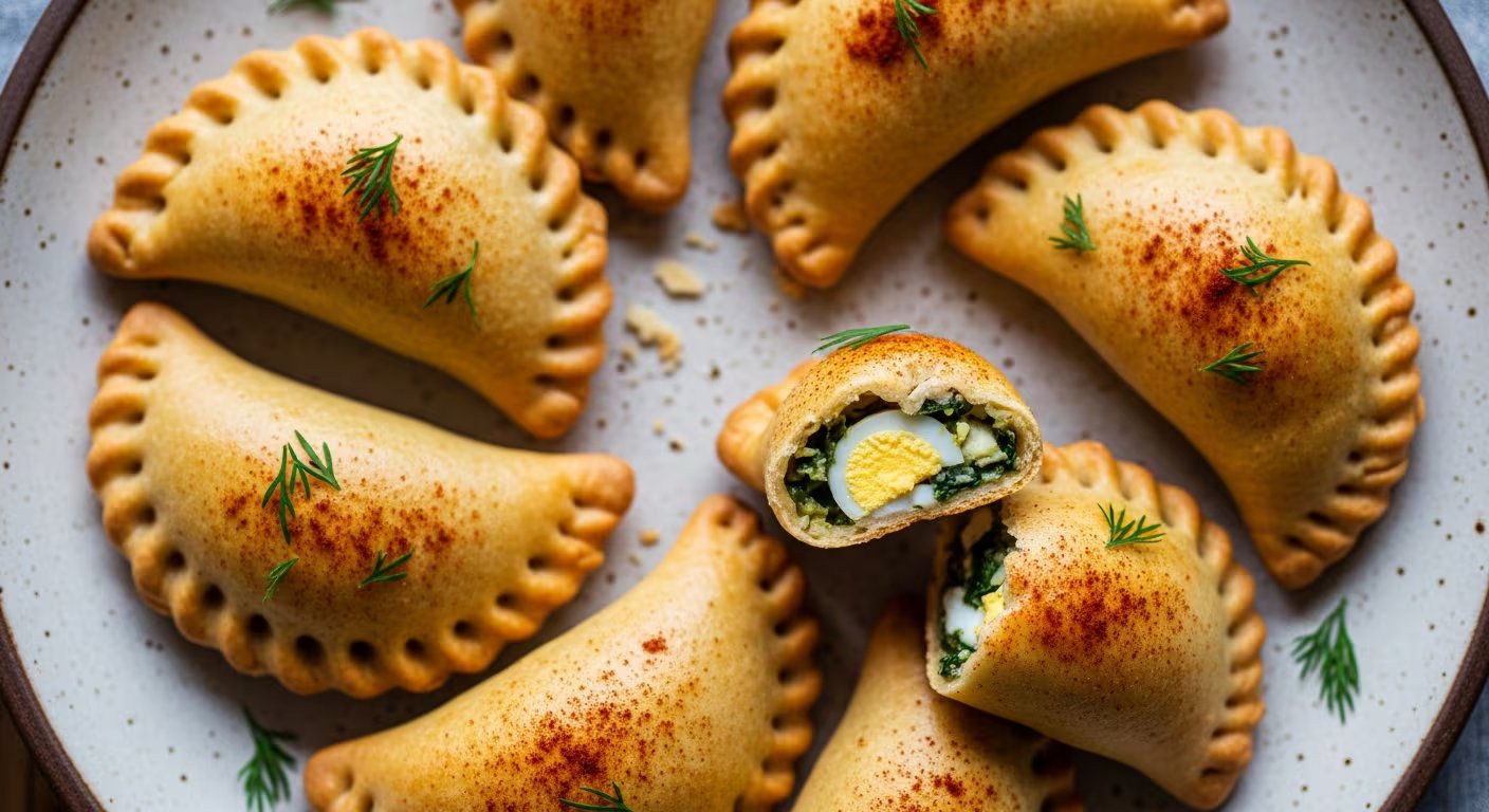 Las empanadas de espinaca y ricota ofrecen una alternativa vegetariana, ligera y nutritiva (Imagen Ilustrativa Infobae)
