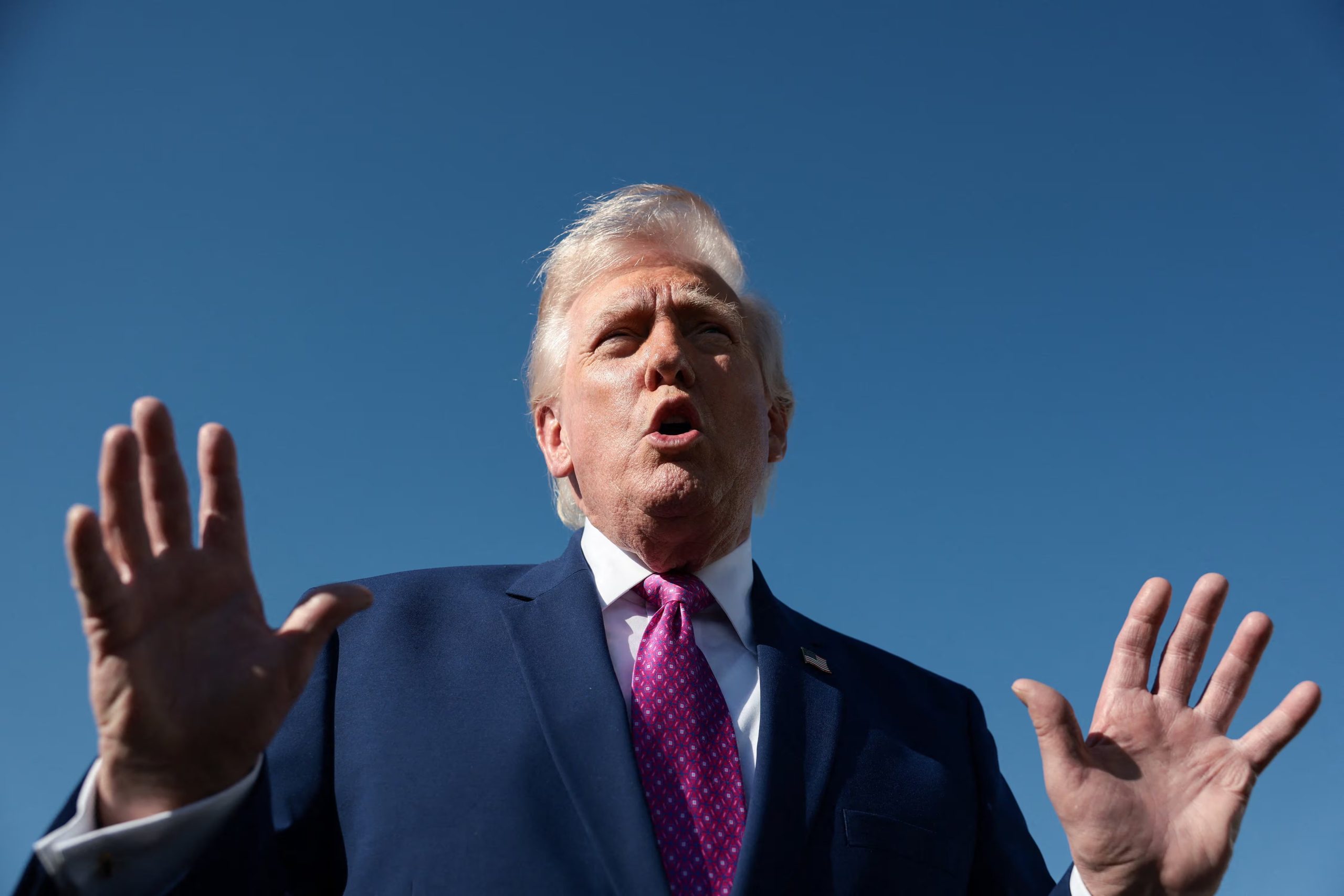 Donald Trump. REUTERS/Evelyn Hockstein