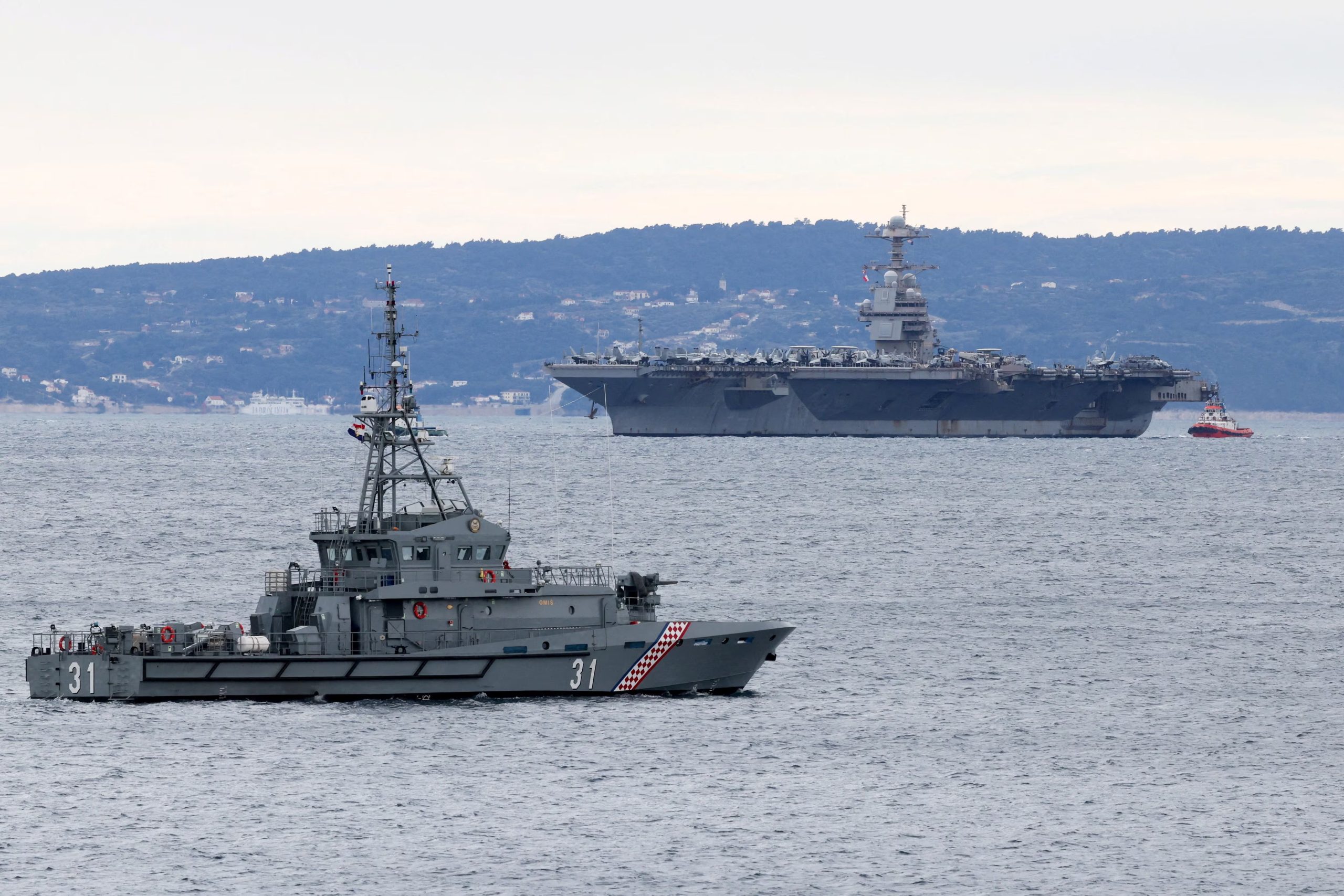 El buque patrullero costero croata OOB-31 