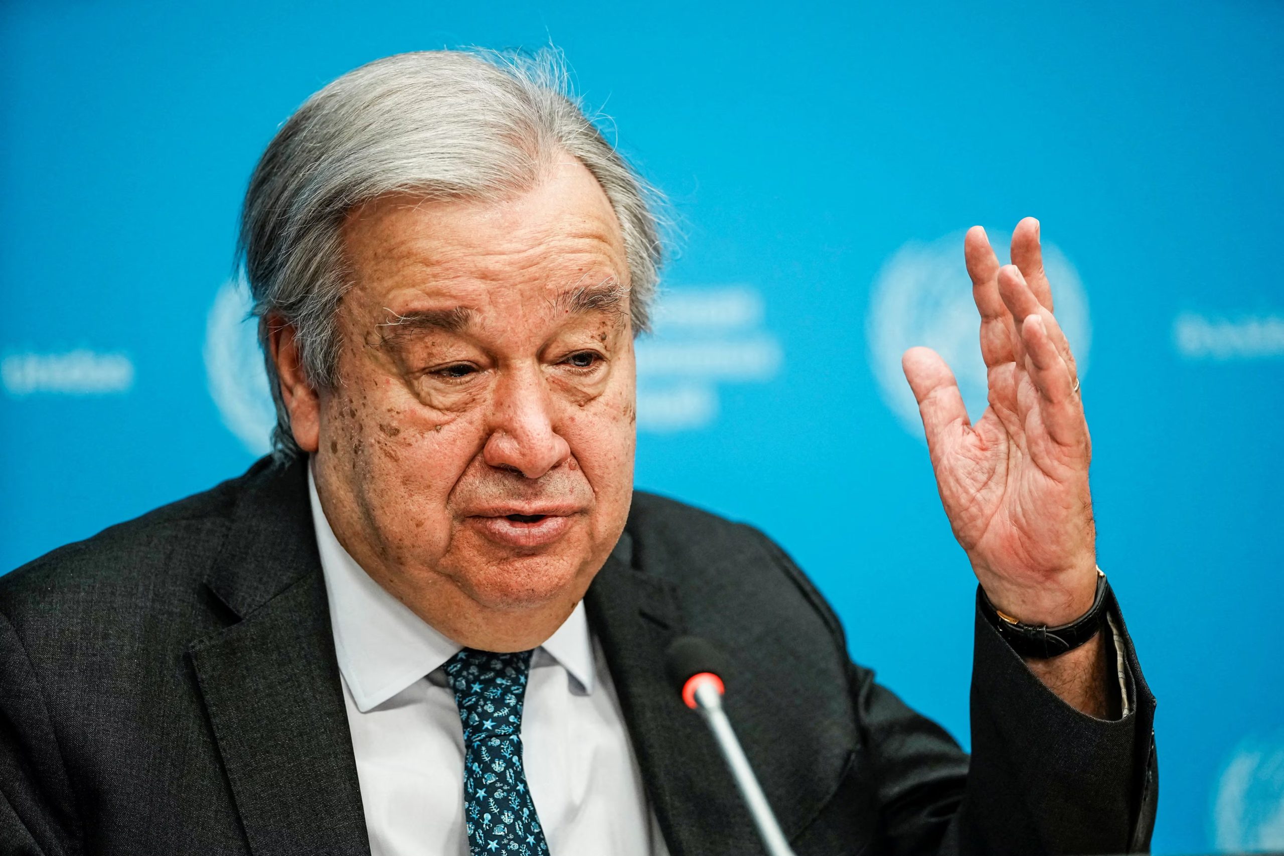 El secretario general de Naciones Unidas, Antonio Guterres (REUTERS)