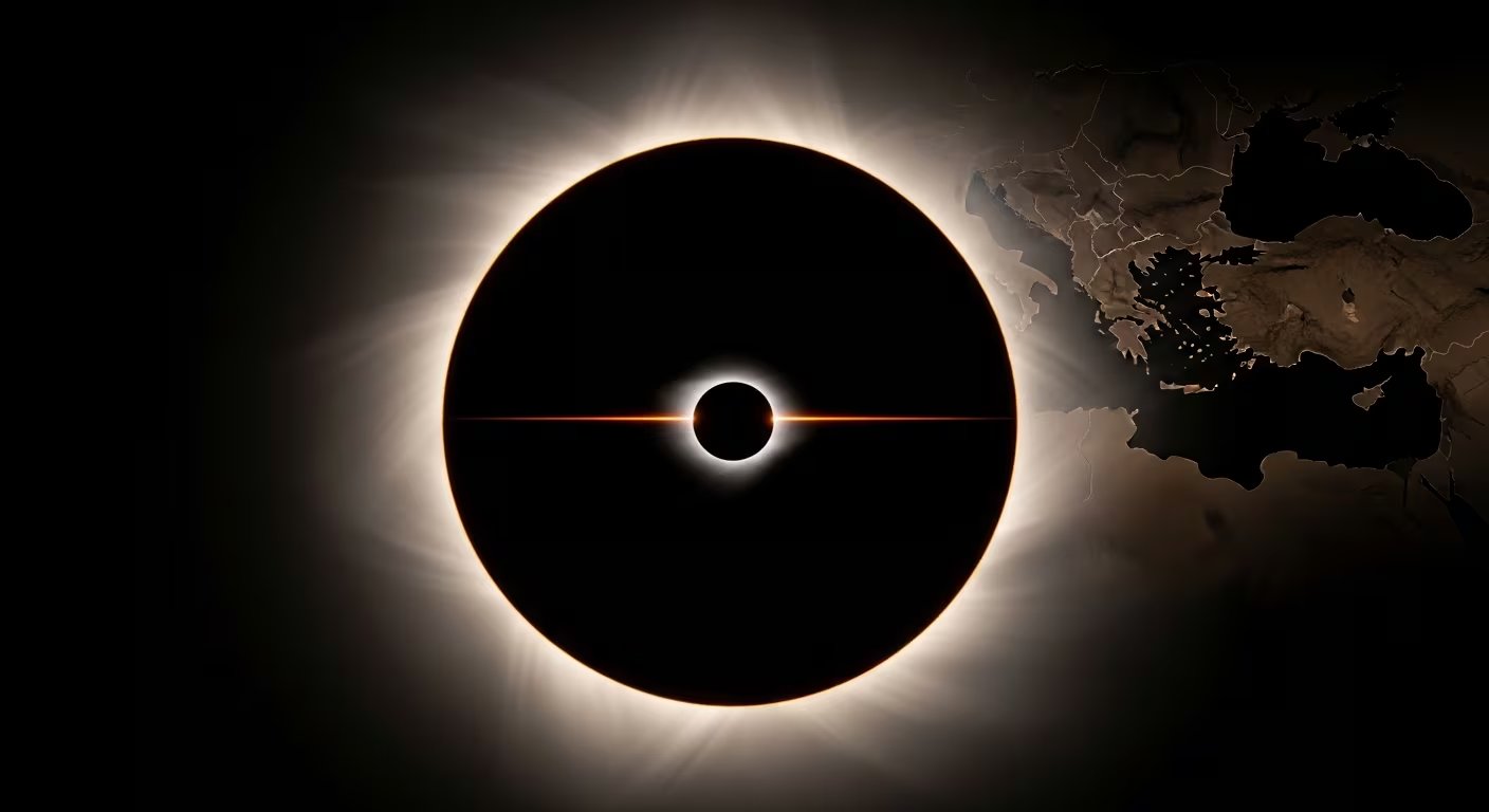 Millones de personas podrán observar el fenómeno desde la franja de totalidad. (Imagen Ilustrativa Infobae)
