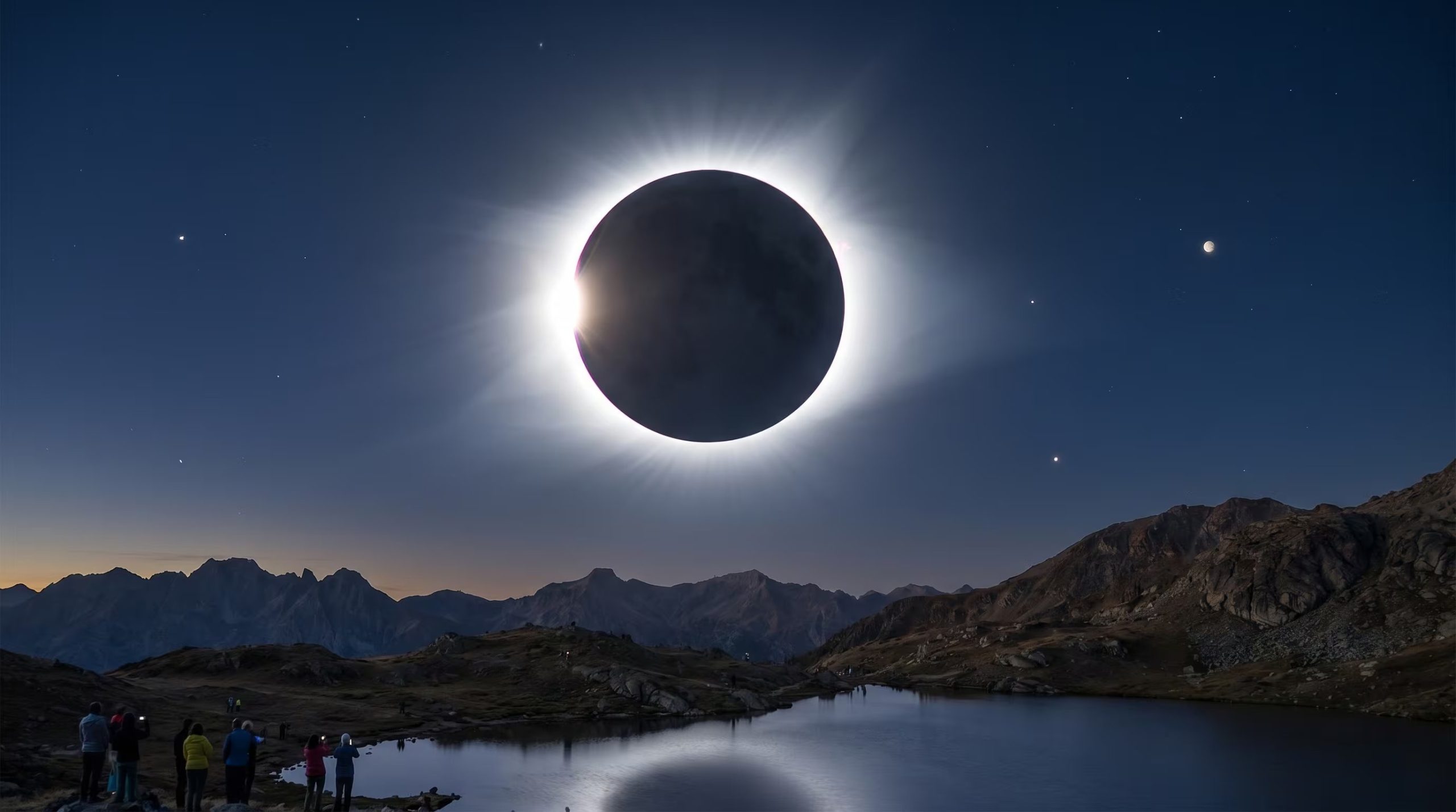 El eclipse genera gran expectación entre astrónomos y público en general. (Imagen Ilustrativa Infobae)