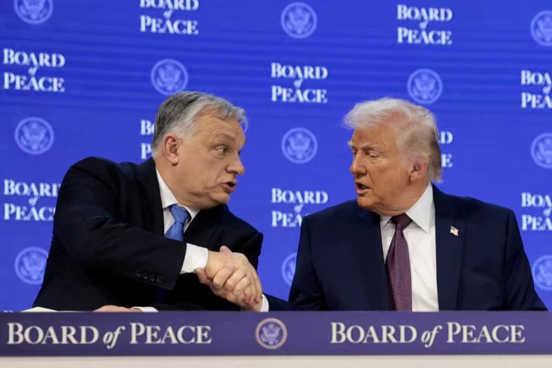 Donald Trump respaldó a Viktor Orbán durante la campaña electoral (Reuters)