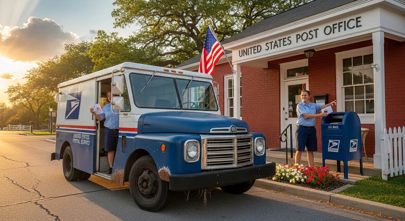La crisis financiera del USPS podría dejar a 167 millones de direcciones en todo el país sin servicio de entrega postal esencial (Imagen Ilustrativa Infobae)