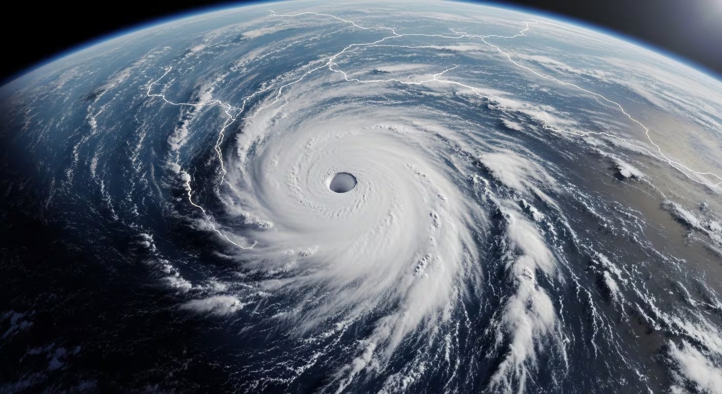 El calentamiento global incrementa la intensidad y el área de lluvias de los ciclones tropicales, especialmente en regiones cálidas de baja latitud (Imagen Ilustrativa Infobae)