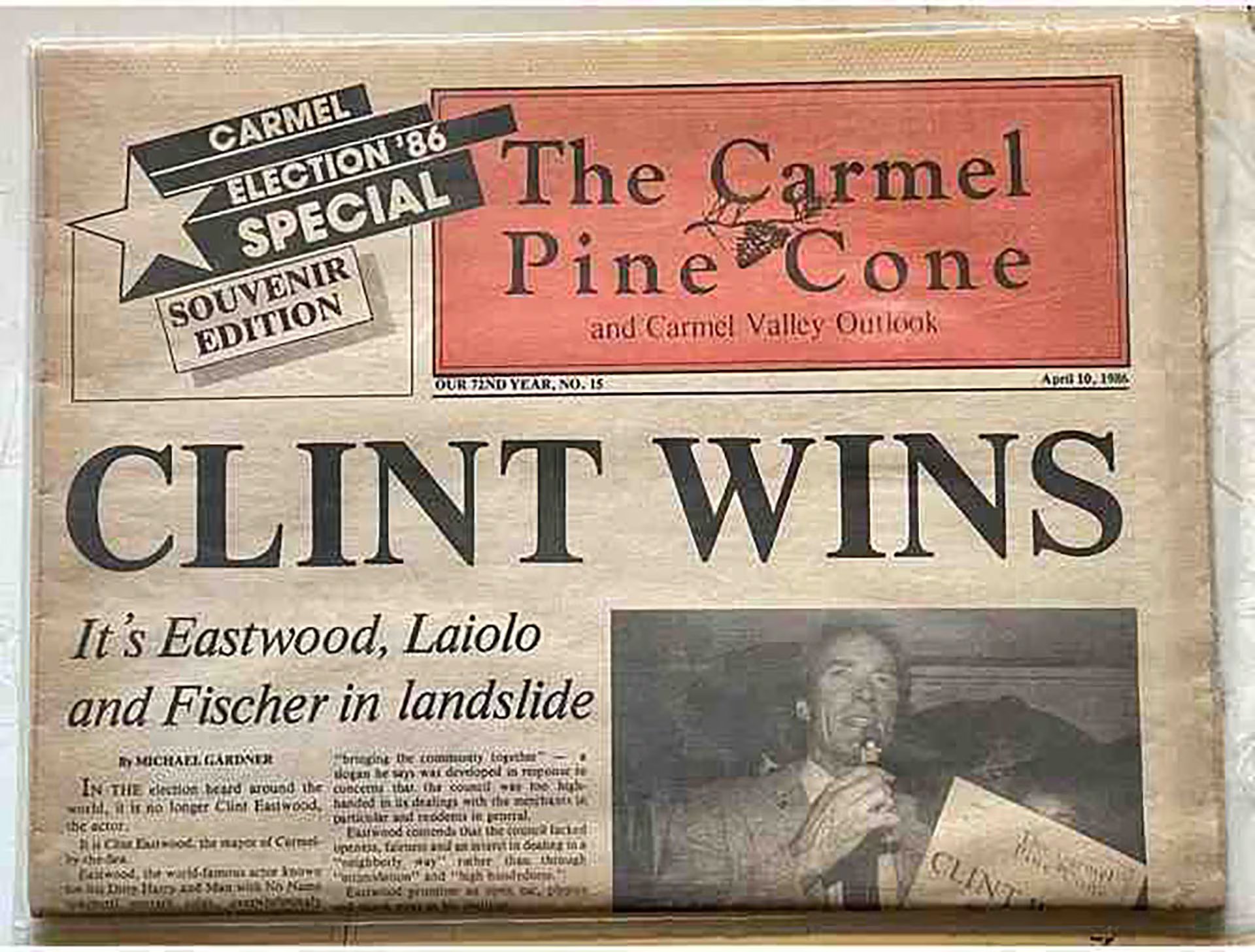La elección de Eastwood como alcalde reflejó el descontento popular con las restricciones que frenaban el desarrollo comercial
(Bidding for Good)