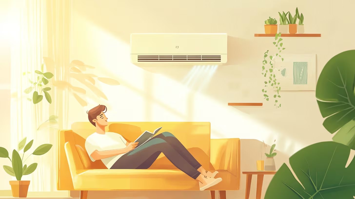 Un buen aislamiento y puertas y ventanas cerradas son clave para mantener la eficiencia energética del sistema de climatización. (Imagen Ilustrativa Infobae)