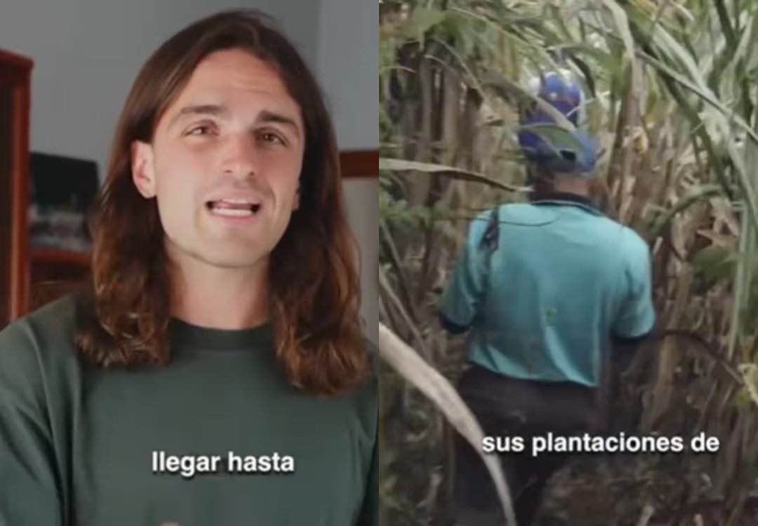 El español ingresó a una zona que es disputada por los grupos armados en Colombia - crédito @LethalCrysis/Instagram