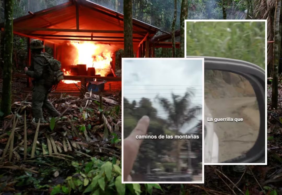 El español afirmó que tuvo que salir del Cauca por miedo a ser interceptado por la guerrilla - crédito Reuters/@LethalCrysis/Instagram