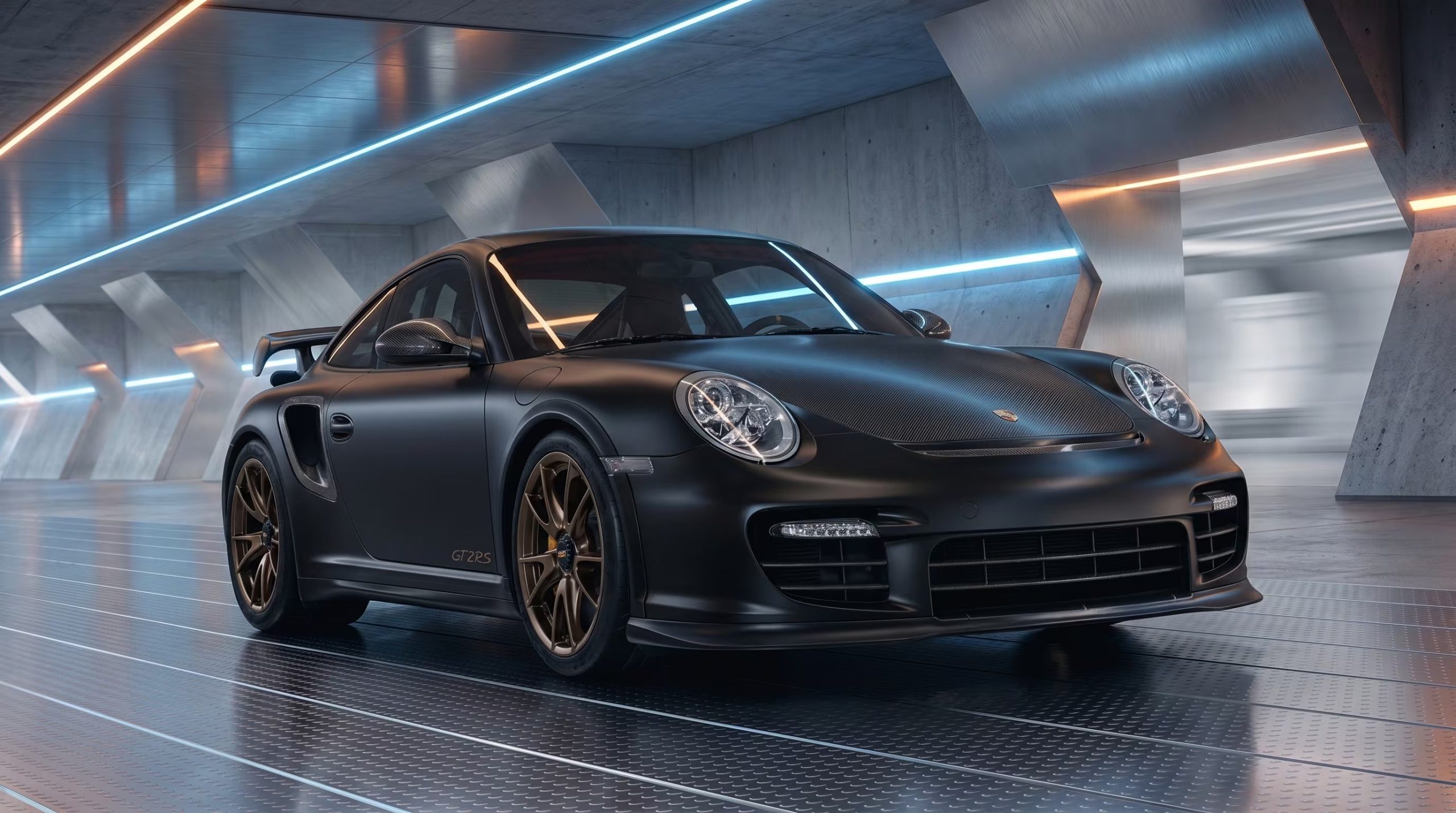 El Porsche 911 (997) GT2 representa la versión más radical de la generación, diseñado para un rendimiento de coche de competición (Imagen Ilustrativa Infobae)