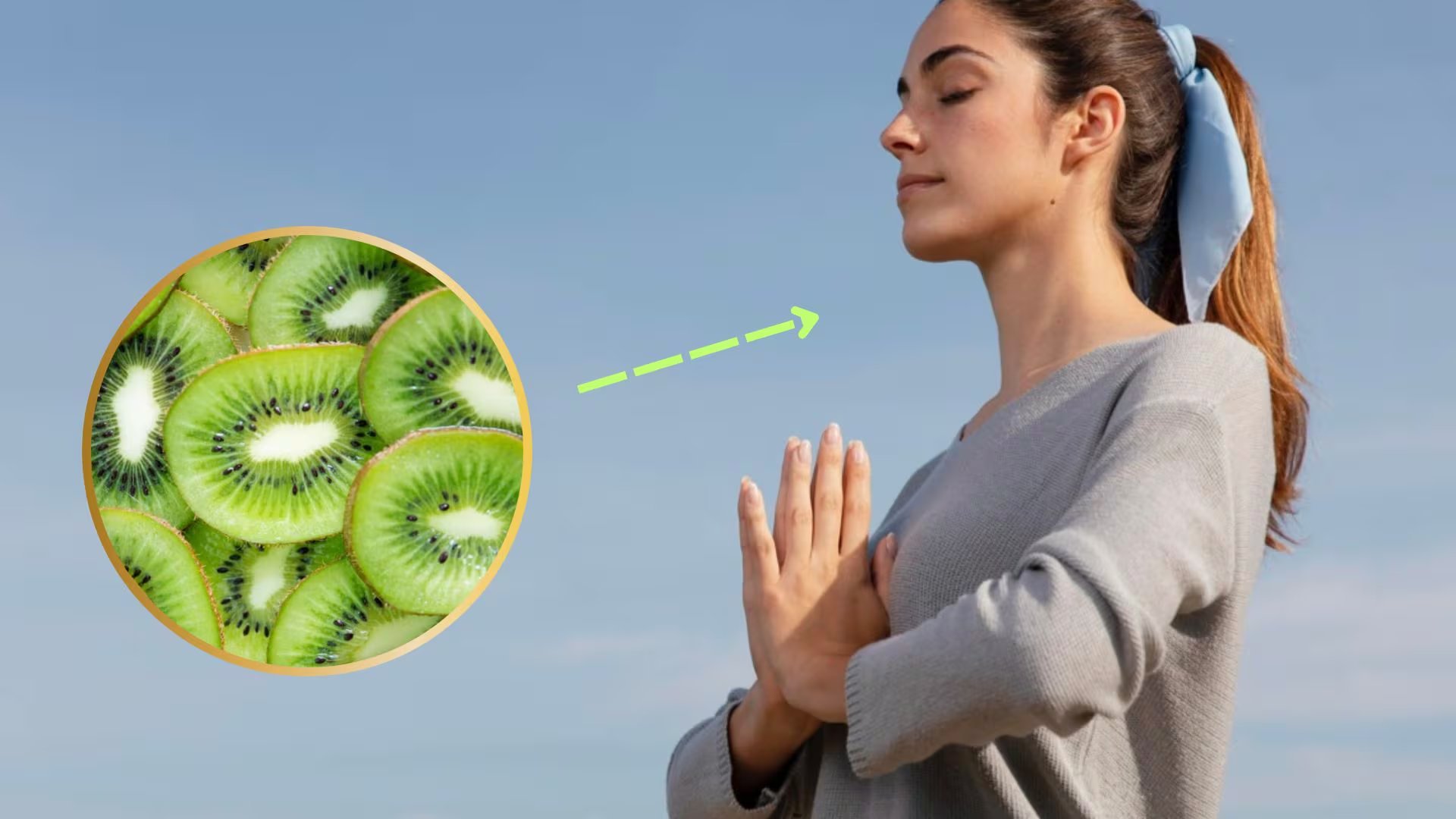 El kiwi está relacionado con un mayor tiempo total de sueño y una mejor eficiencia en el descanso (Canva)