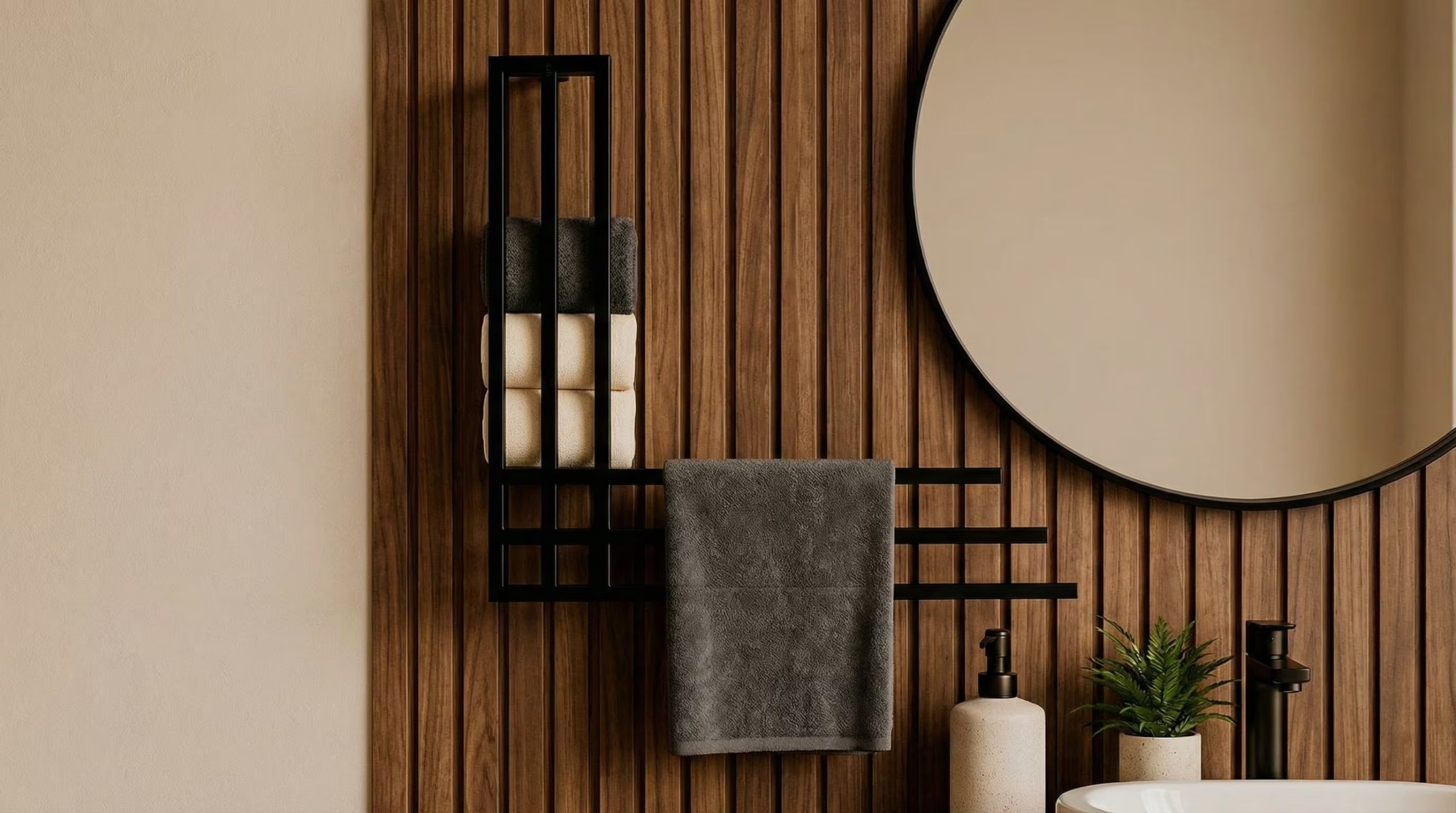 El equilibrio entre tonos neutros y negro crea atmósferas confortables y atemporales. (Imagen Ilustrativa Infobae)