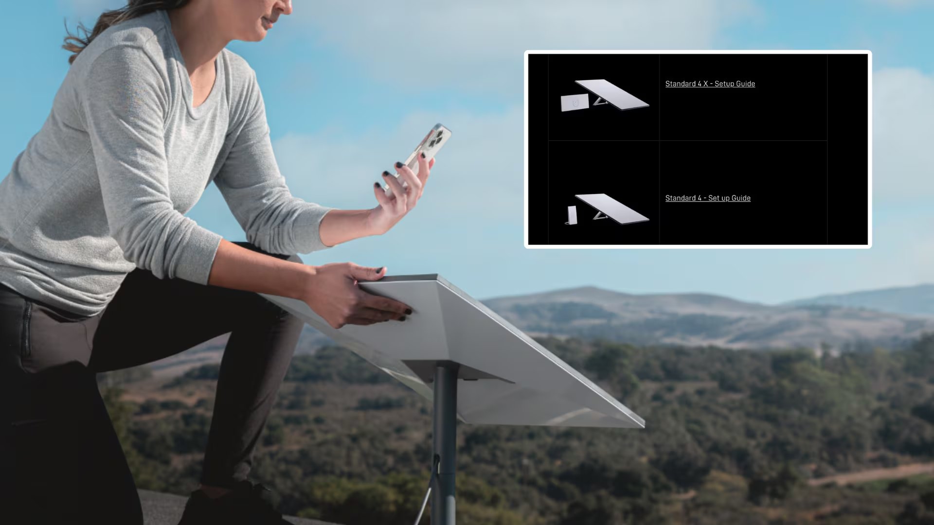 Starlink busca mejorar la velocidad de su internet satelital. (Composición Infobae: @Starlink/X / Starlink.com)