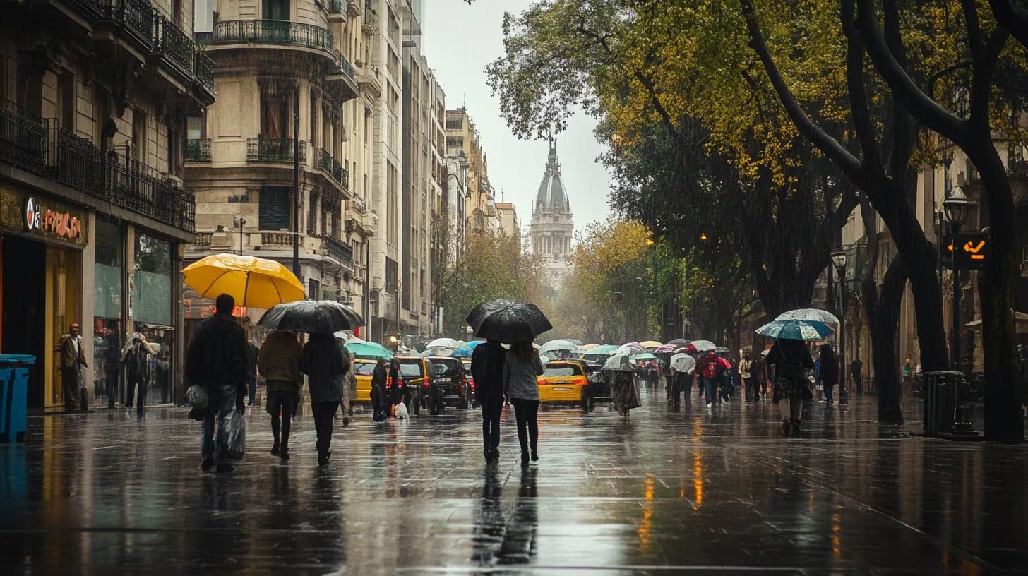 El impacto de las gotas de lluvia en el suelo libera compuestos que contribuyen al bienestar psicológico. (Imagen Ilustrativa Infobae)