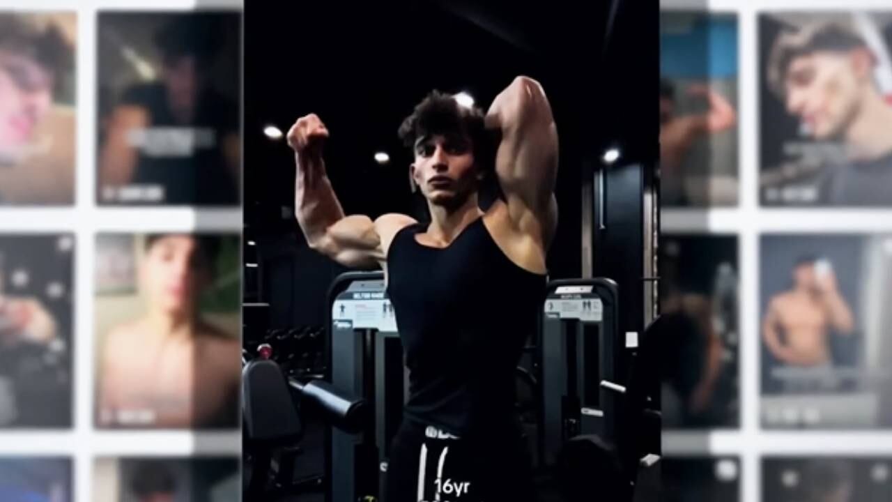 La presión de obtener reconocimiento en plataformas digitales impulsa a jóvenes no deportistas a usar productos peligrosos para lograr una mejor imagen física. (CBS News)