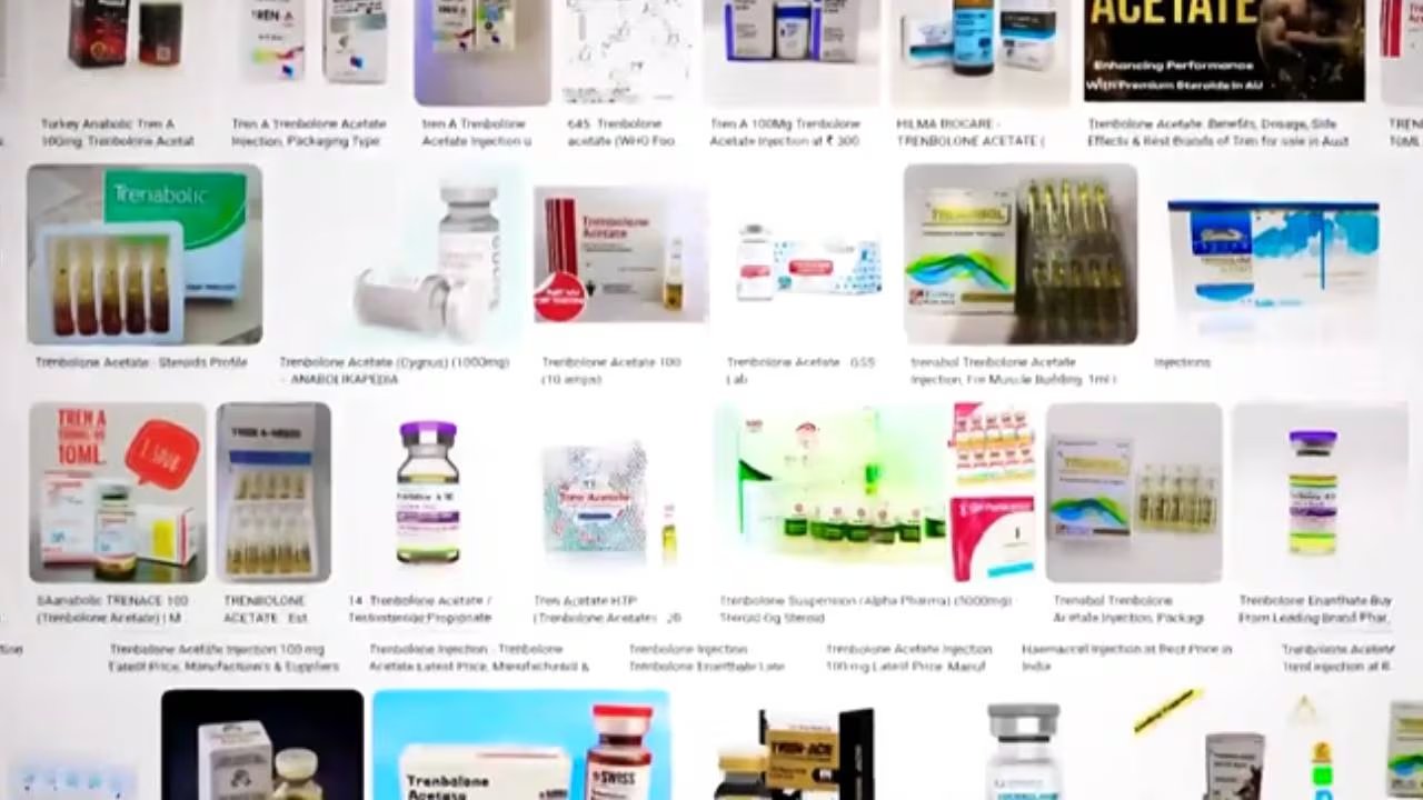 La accesibilidad online ha reemplazado al dealer físico, permitiendo que esteroides y trenbolone lleguen fácilmente a menores dentro de sus hogares. (CBS News)