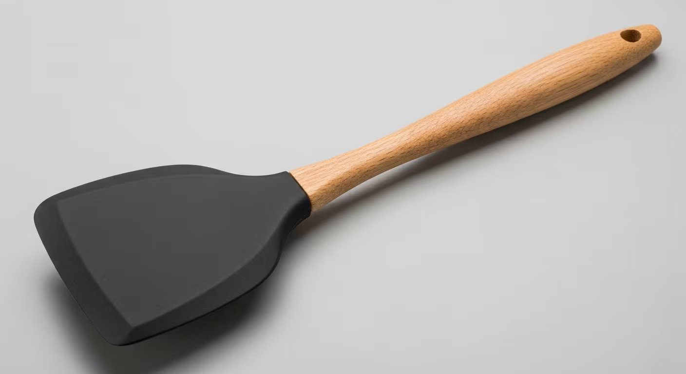 Las espátulas de silicona de una sola pieza reducen la acumulación de restos de comida y mejoran la seguridad alimentaria doméstica (Imagen Ilustrativa Infobae)