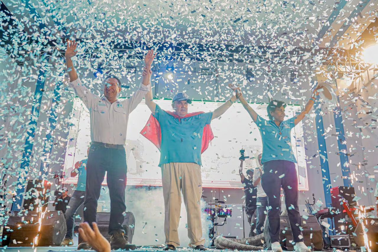 El candidato de Renovación Popular se movilizó en Piura en la recta final de una campaña marcada por confrontación política. (Difusión)