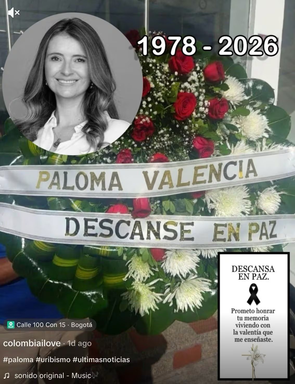 La circulación de imágenes intimidatorias y mensajes de “descanse en paz” contra candidatos genera alarma política e internacional en Colombia - crédito @AlvaroUribeVel/X