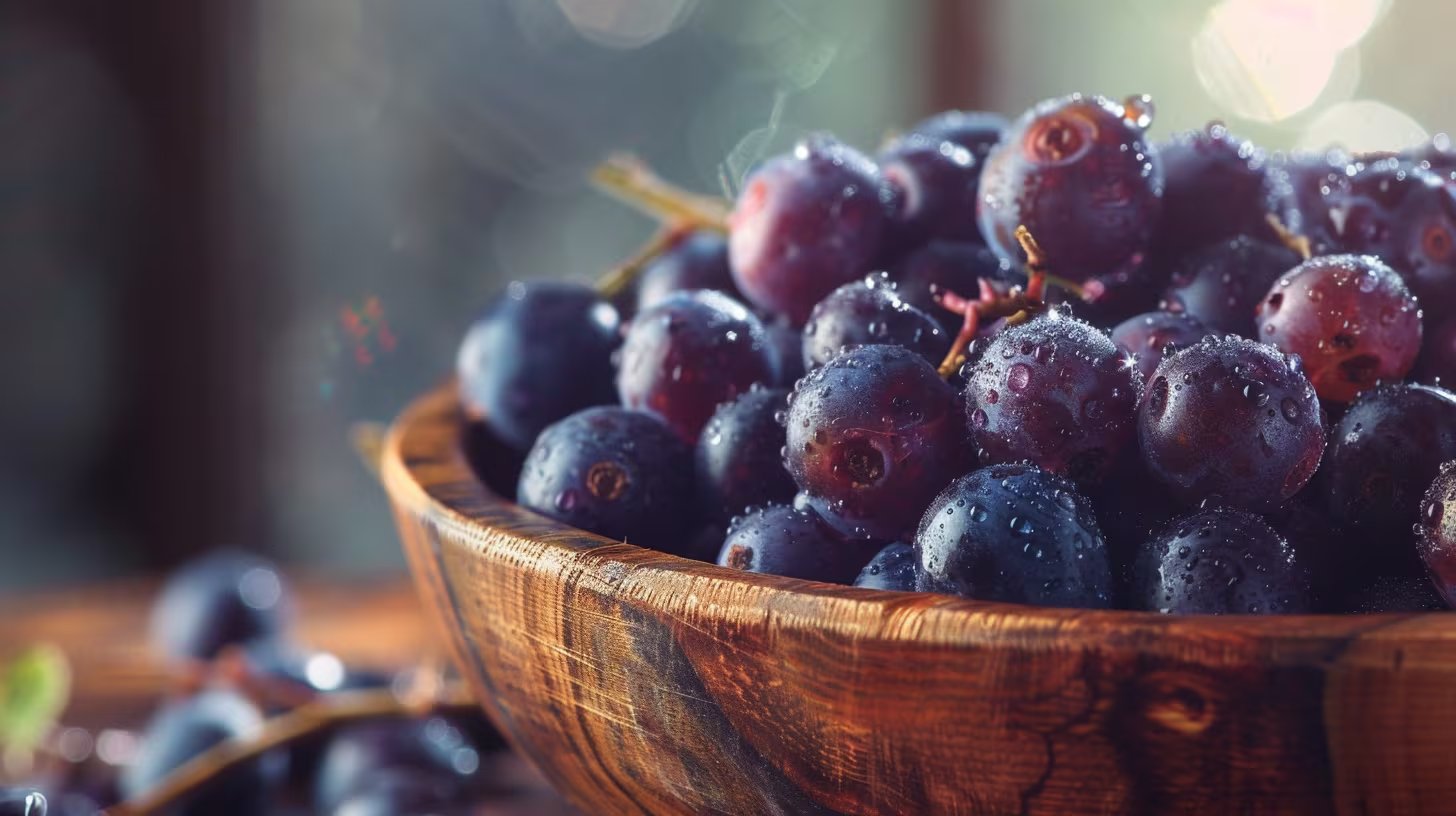 El estudio revela el potencial del agraz como fuente nutricional y antioxidante - crédito imagen ilustrativa/Midjourney