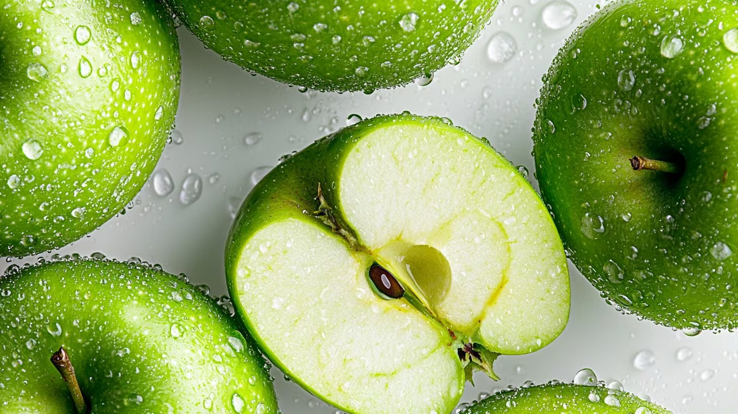 El perfil nutricional de la manzana se destaca por ser bajo en calorías y rico en agua, vitaminas, minerales y fibra. - (Imagen Ilustrativa Infobae)