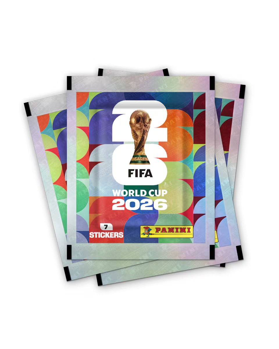 Así son las figuritas del Mundial 2026 (Panini).