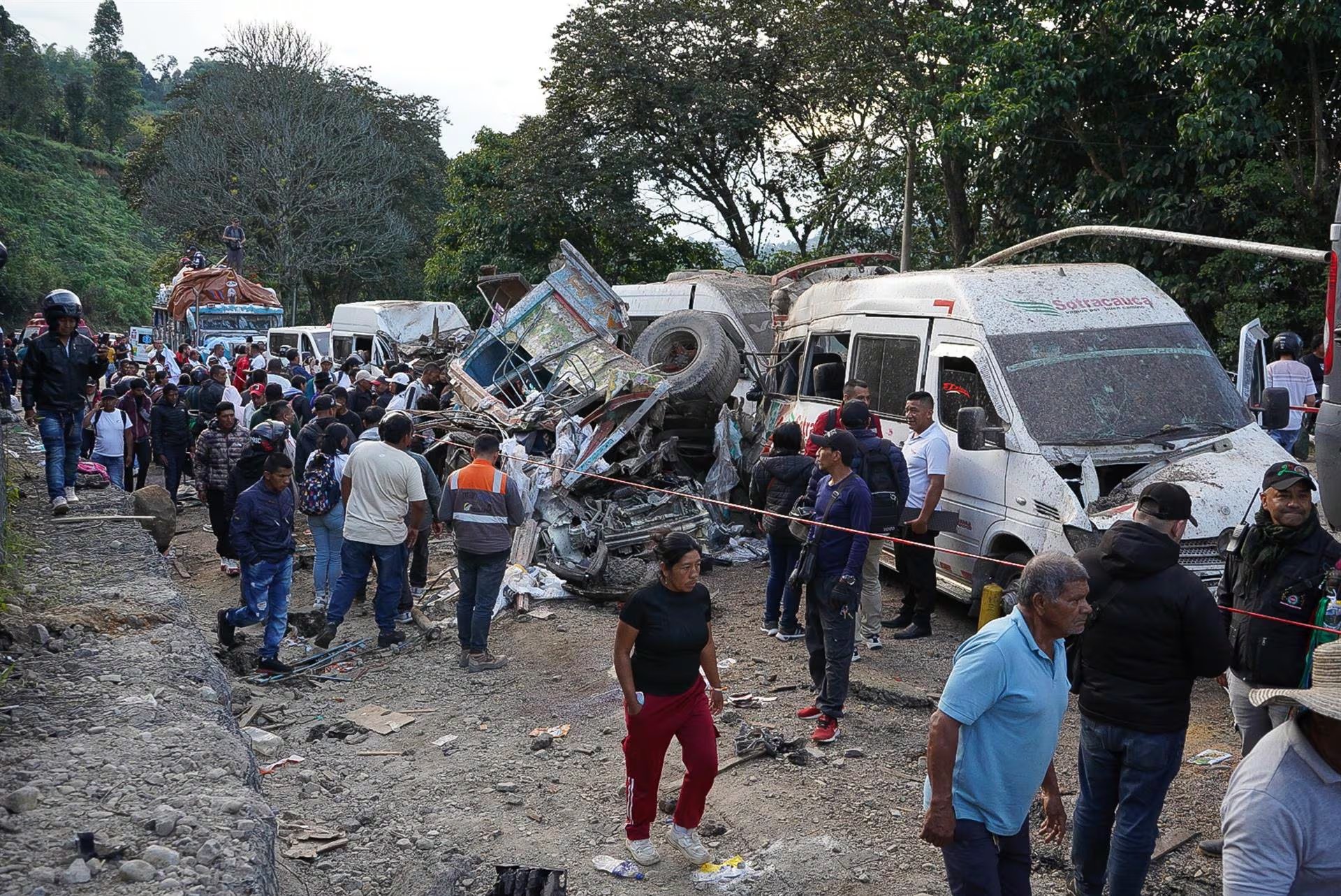 Las disidencias de las Farc, aparte del ataque en Cajjibío, lanzaron incursiones contra otros municipios del Valle y el Cauca - crédito Europa Press