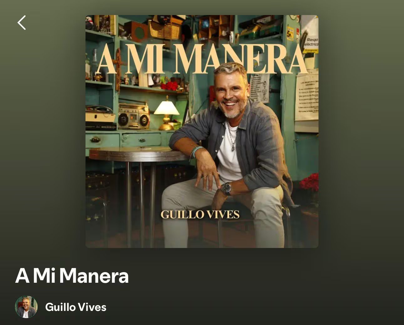Guillo Vives presenta su álbum debut titulado 'A mi manera' con el que recorre sus raíces samarias - crédito Guillo Vives / Spotify