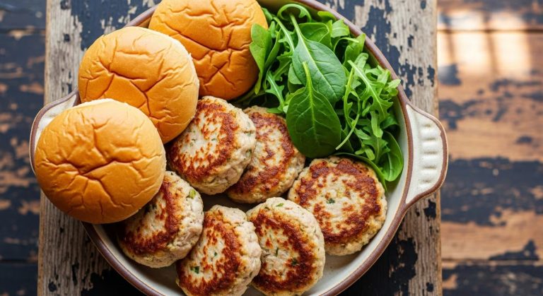 Hamburguesas de atún, papa y cebollita: nutritivas y fáciles - KCH FM